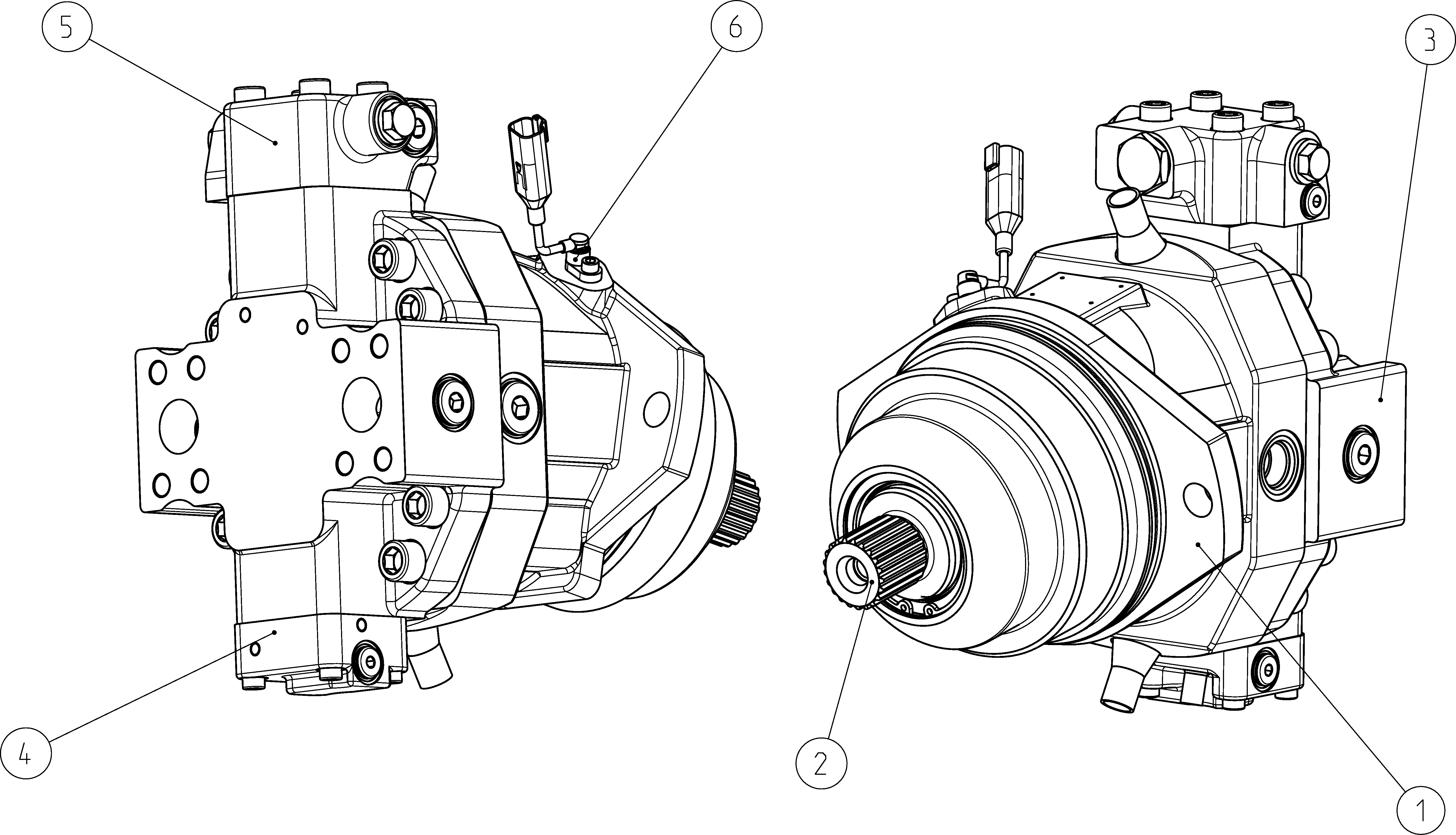 A6VE160HA200000XG/65MWV0S2A11GV-S — Drawing