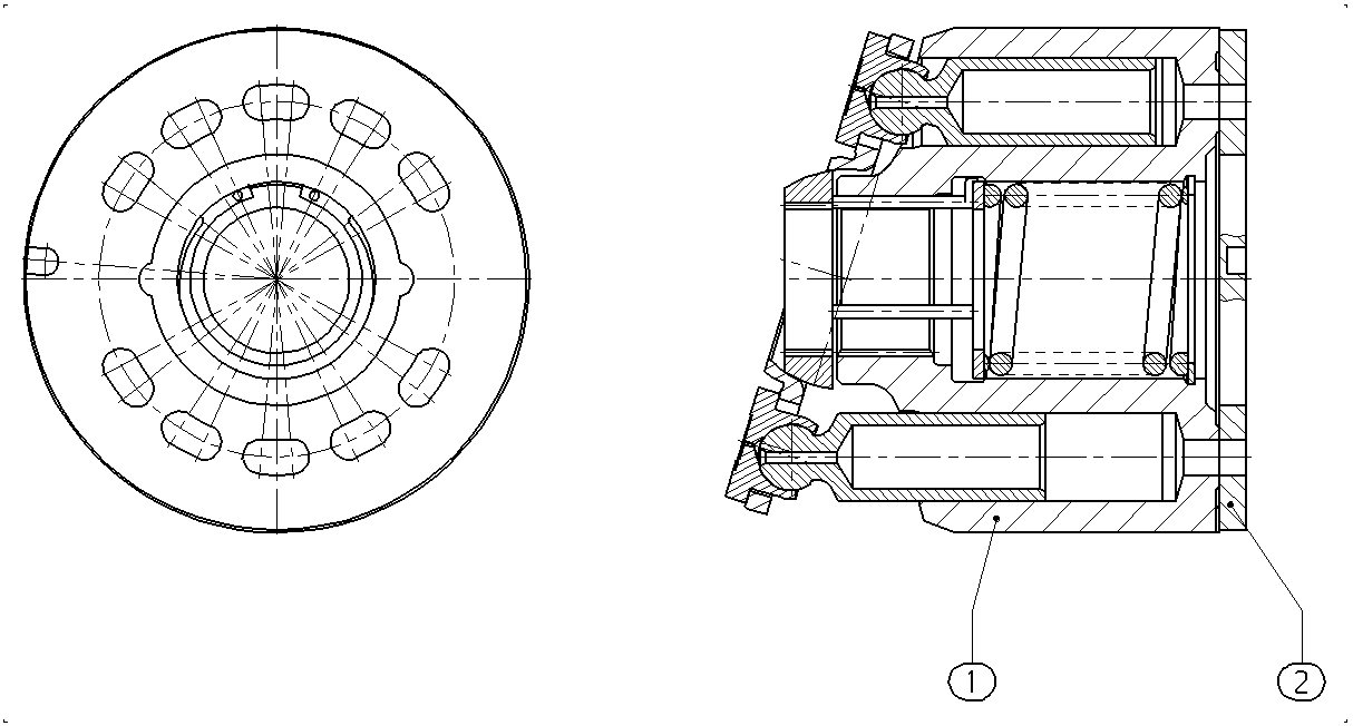 TW A10VM 71 — Drawing