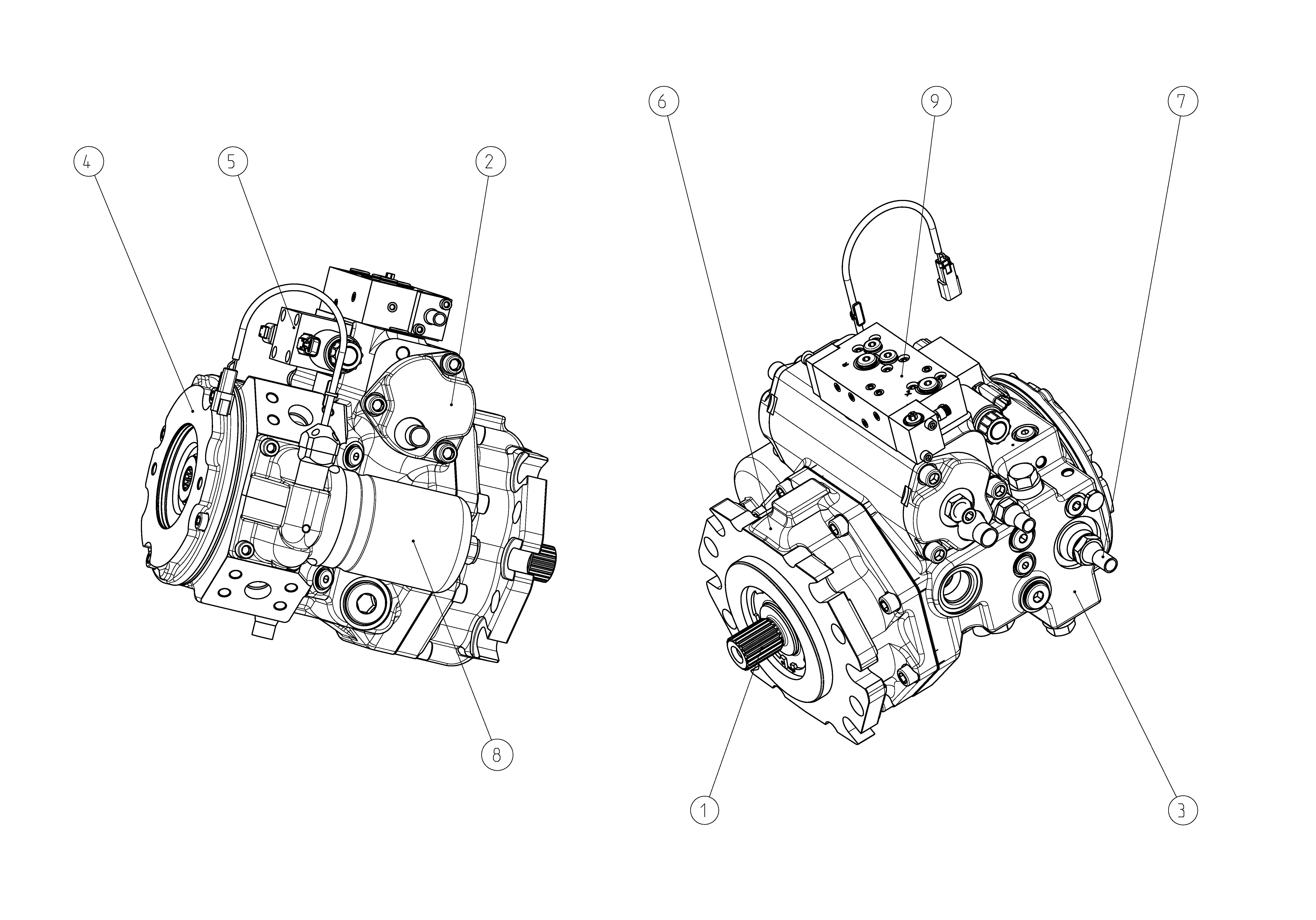 A4VG110DA2DP0M5/40MRND6V81FB2S4AB00-0 — Drawing