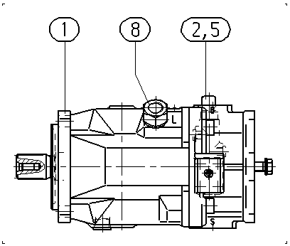 A A10V O140 DR /31L-VSD12K17 E — Drawing