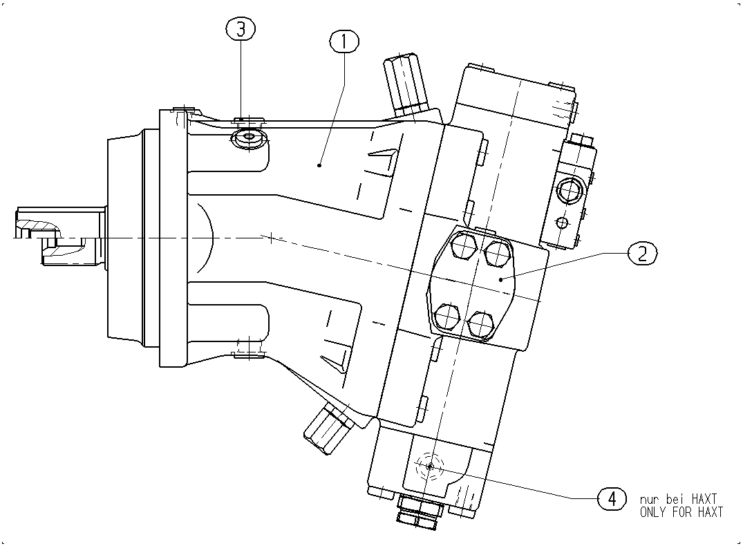 AL A6V M 500 HA1 /63W1-VZH027F A-SO158 — Drawing