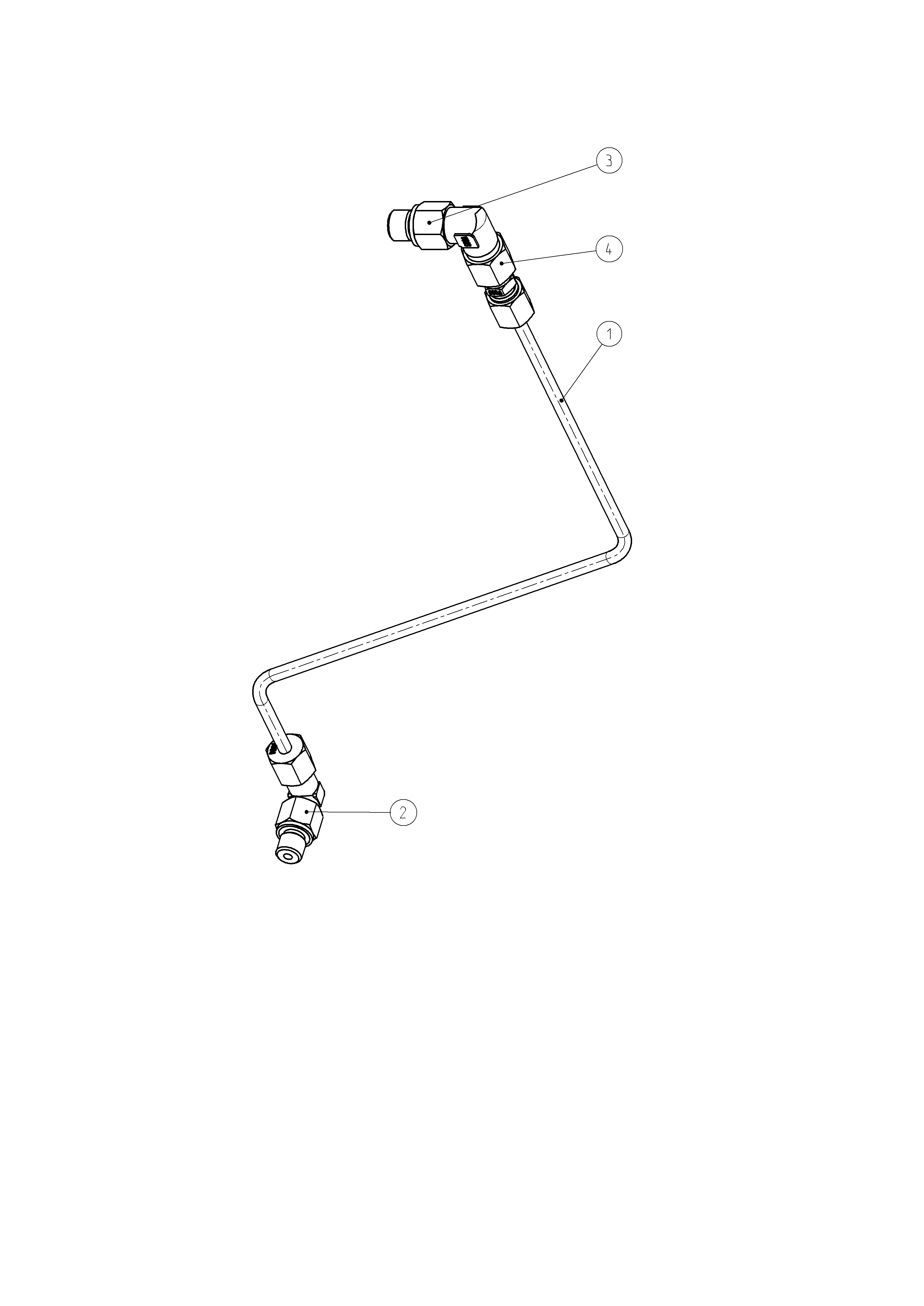 HYDRAULIC LINE — Drawing
