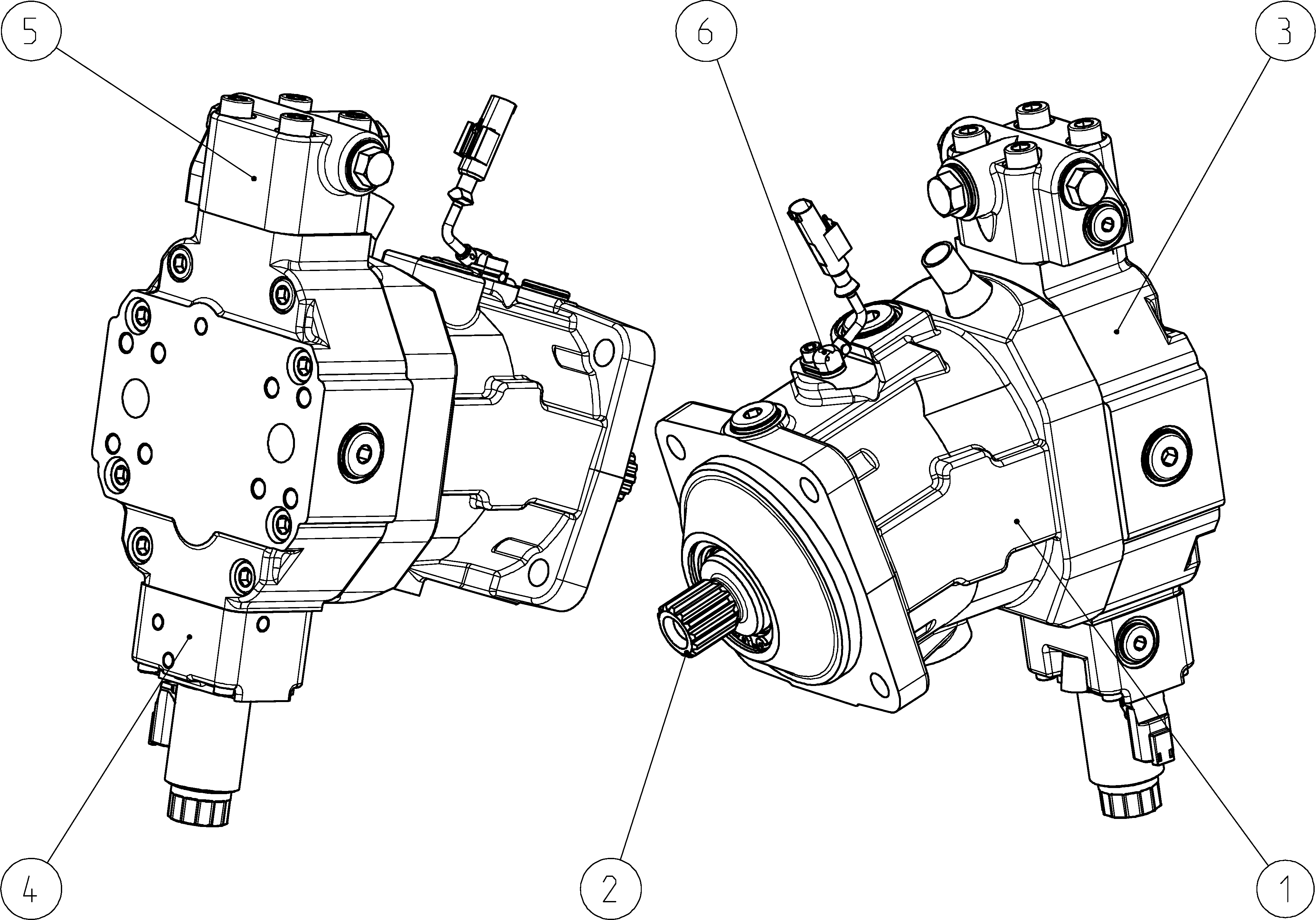 A6VM055EP100P000A/65MWV0M4Z61AV-0 — Drawing