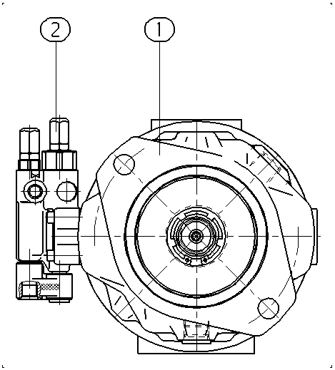 AA10VO71DFR1/31L-PSC92K68-S1186 — Drawing