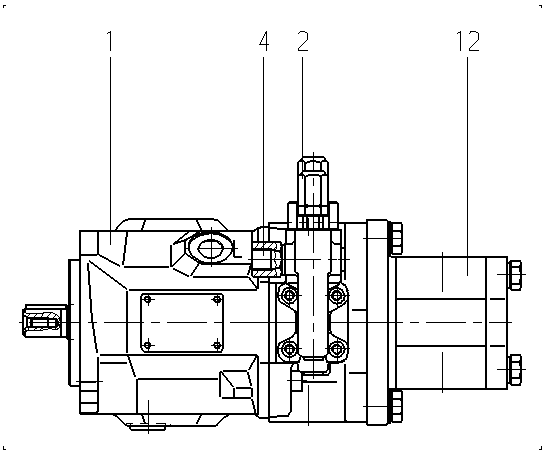 A A10VSO 18 DFR /31R-PPA12G20 — Drawing
