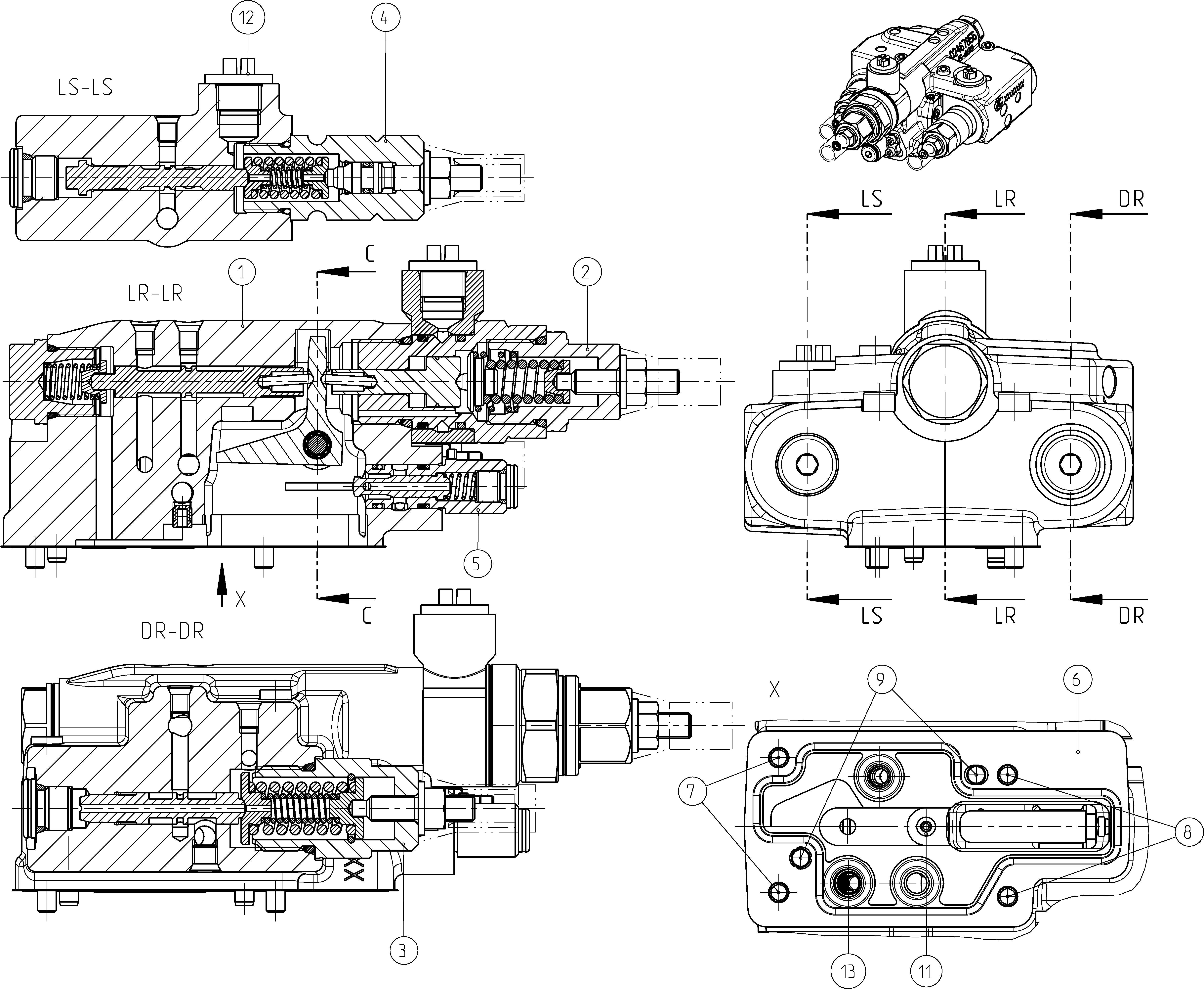 CONTROL VALVE — Drawing