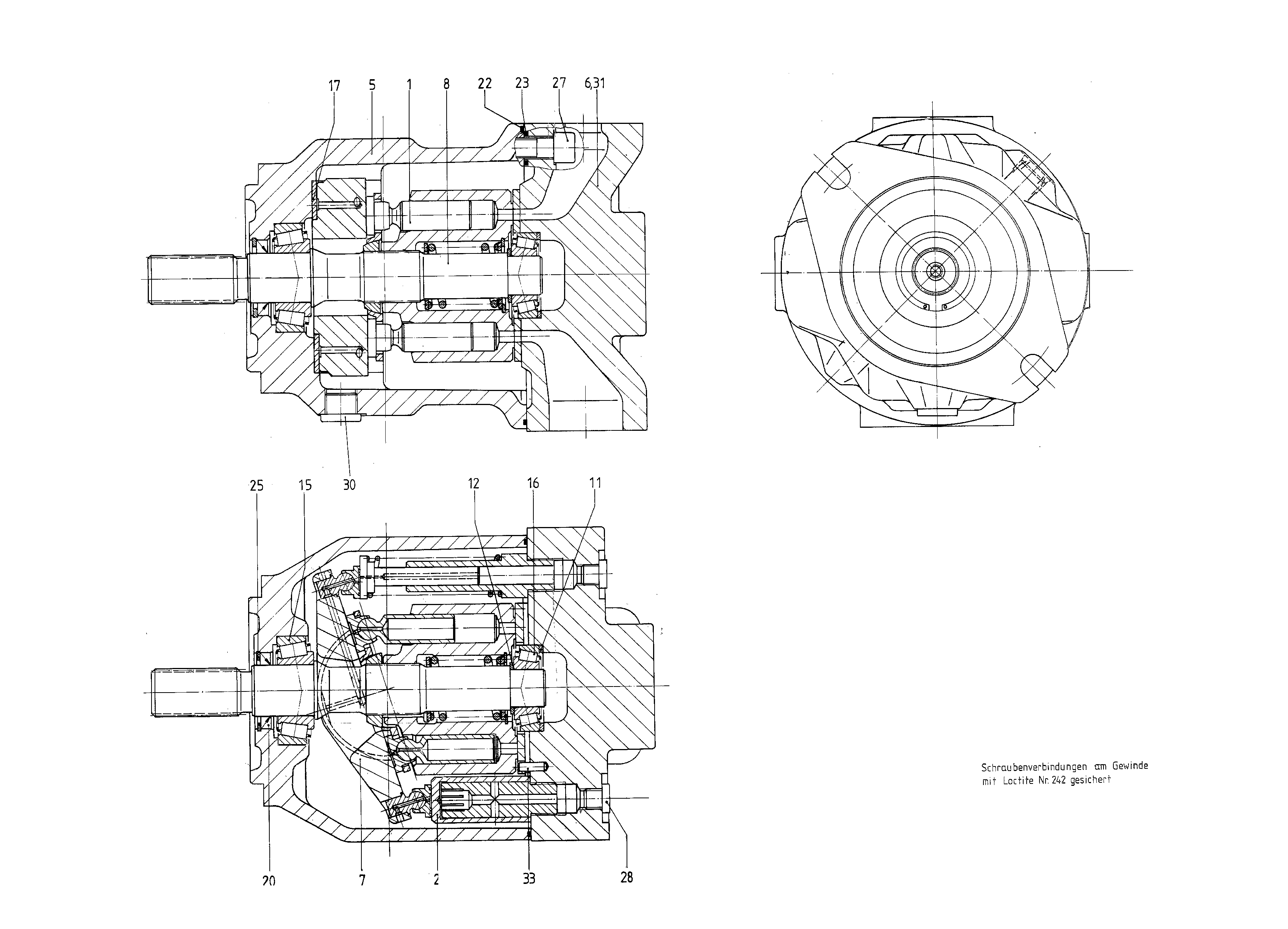 G A10V O 71 OV /31R-PSC12N00 -SO324 — Drawing