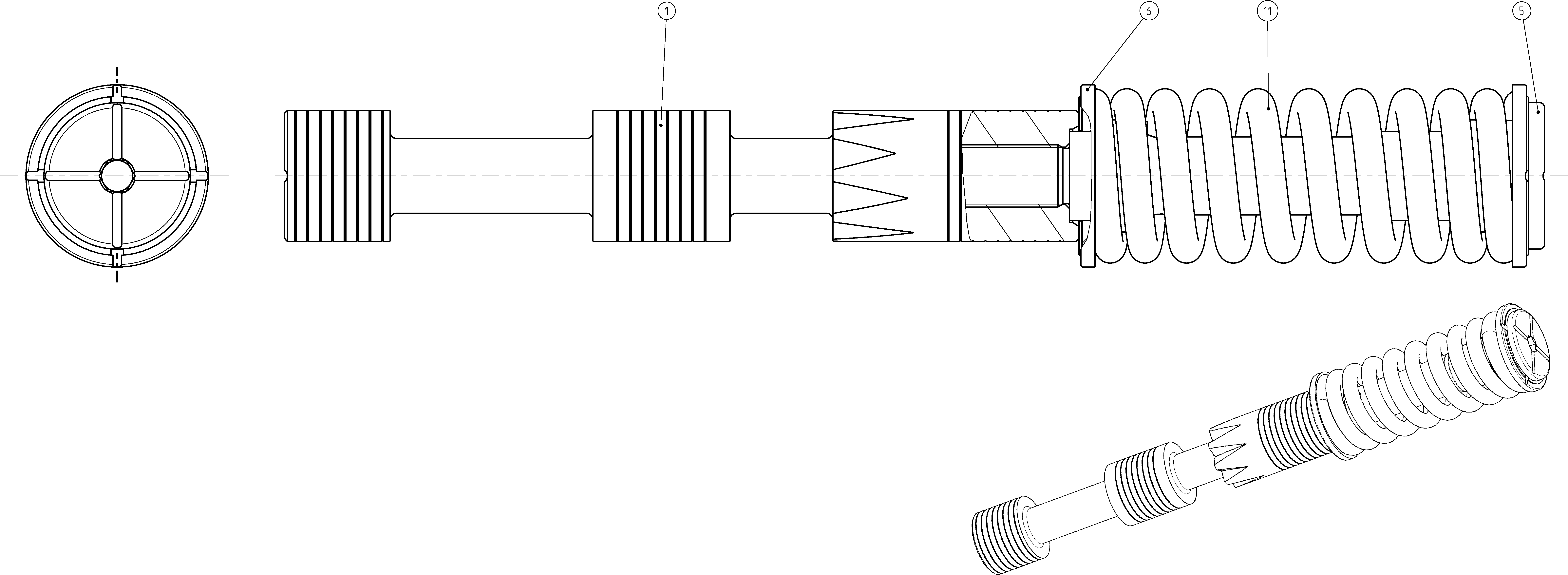 BRAKE PISTON — Drawing