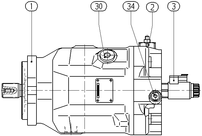 AP A10V O100EK2DS/32L-VUC11N00 -S3620 — Drawing