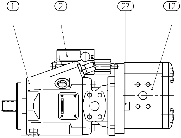 AA10VO28DR/52L-VSC12L60-SO97 — Drawing