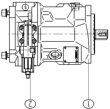 A AA10VSO 71 DRG /31R-VKC92K03 — Drawing