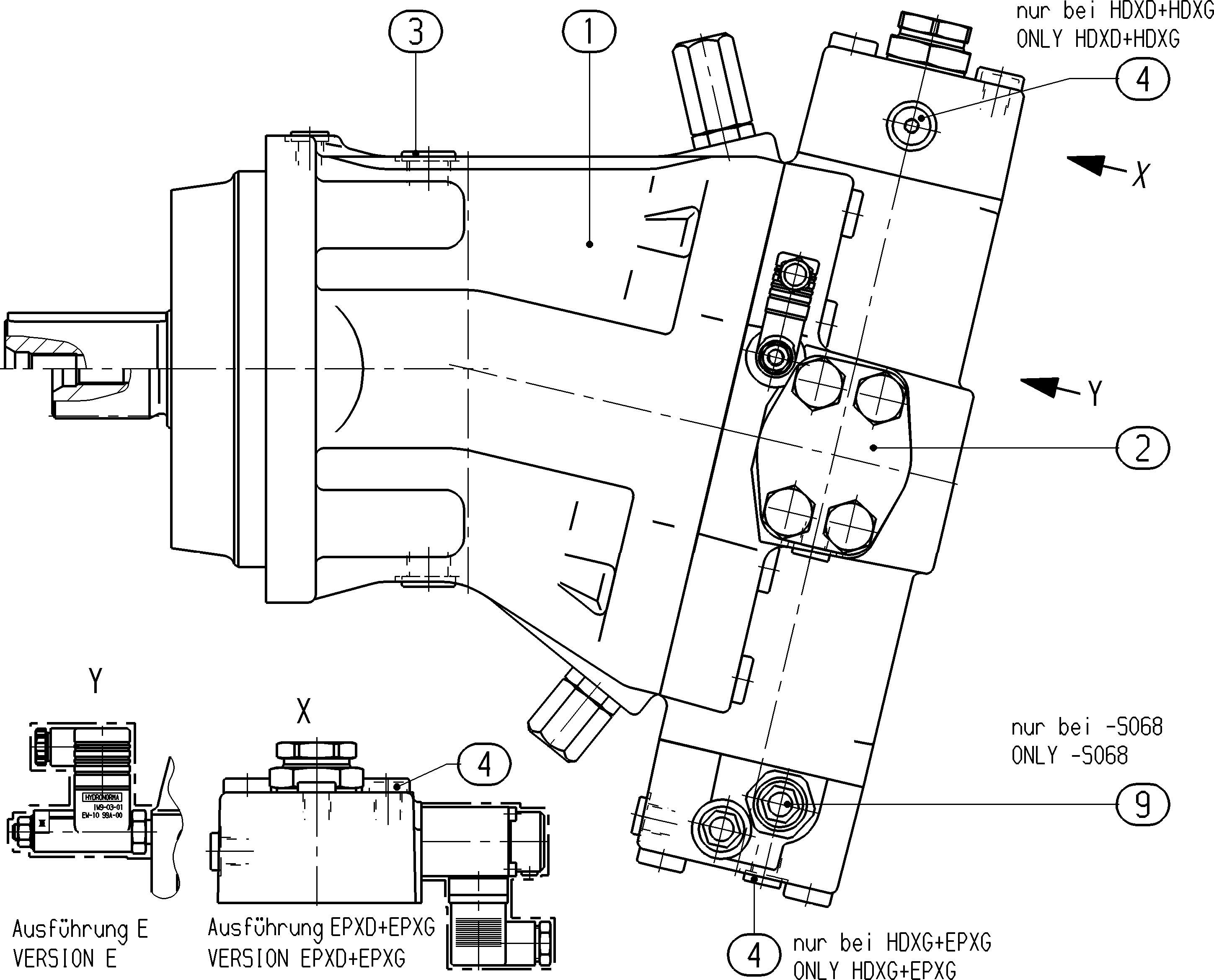 AL A6V M 250 EP2D /63W2-VZB020 EB — Drawing