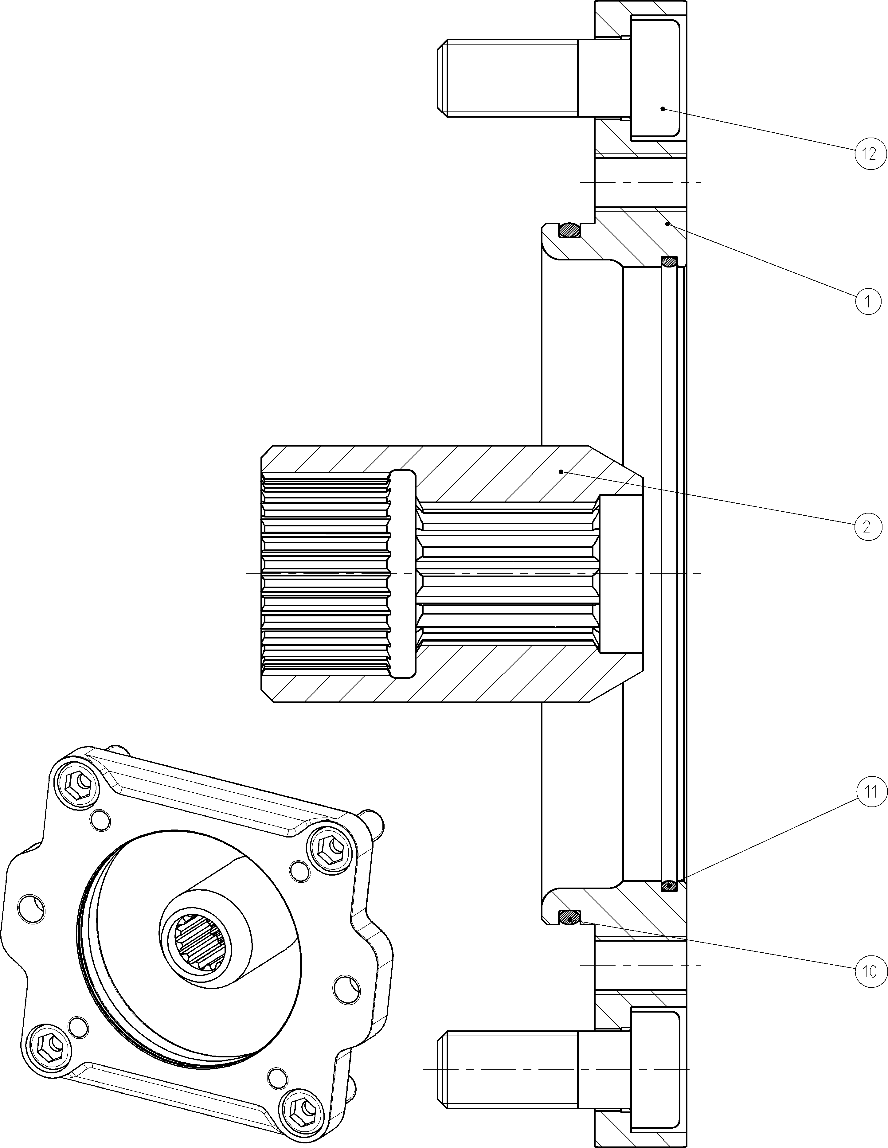 BELL HOUSING — Drawing