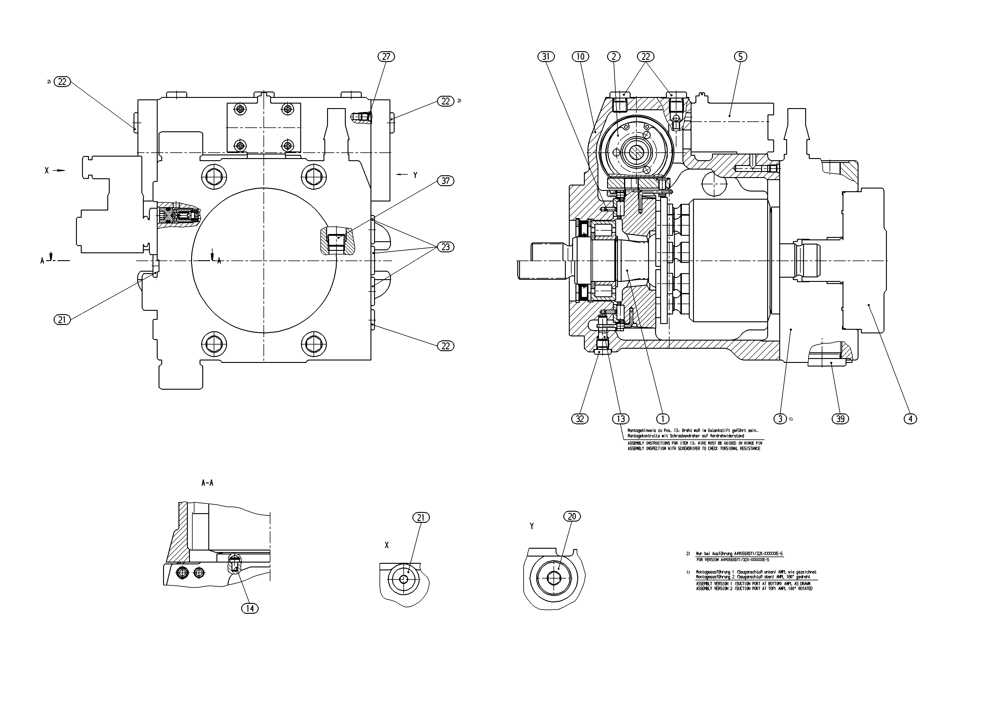 AA4VG56EP1D1/32R-NTCXXK075EC-S — Drawing