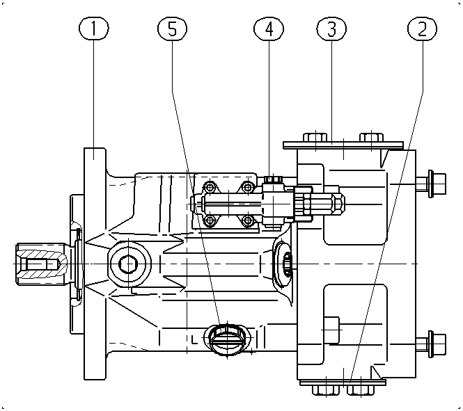 AL A10V O 85 DFR1/52L-VSC62K04 -SO547 — Drawing