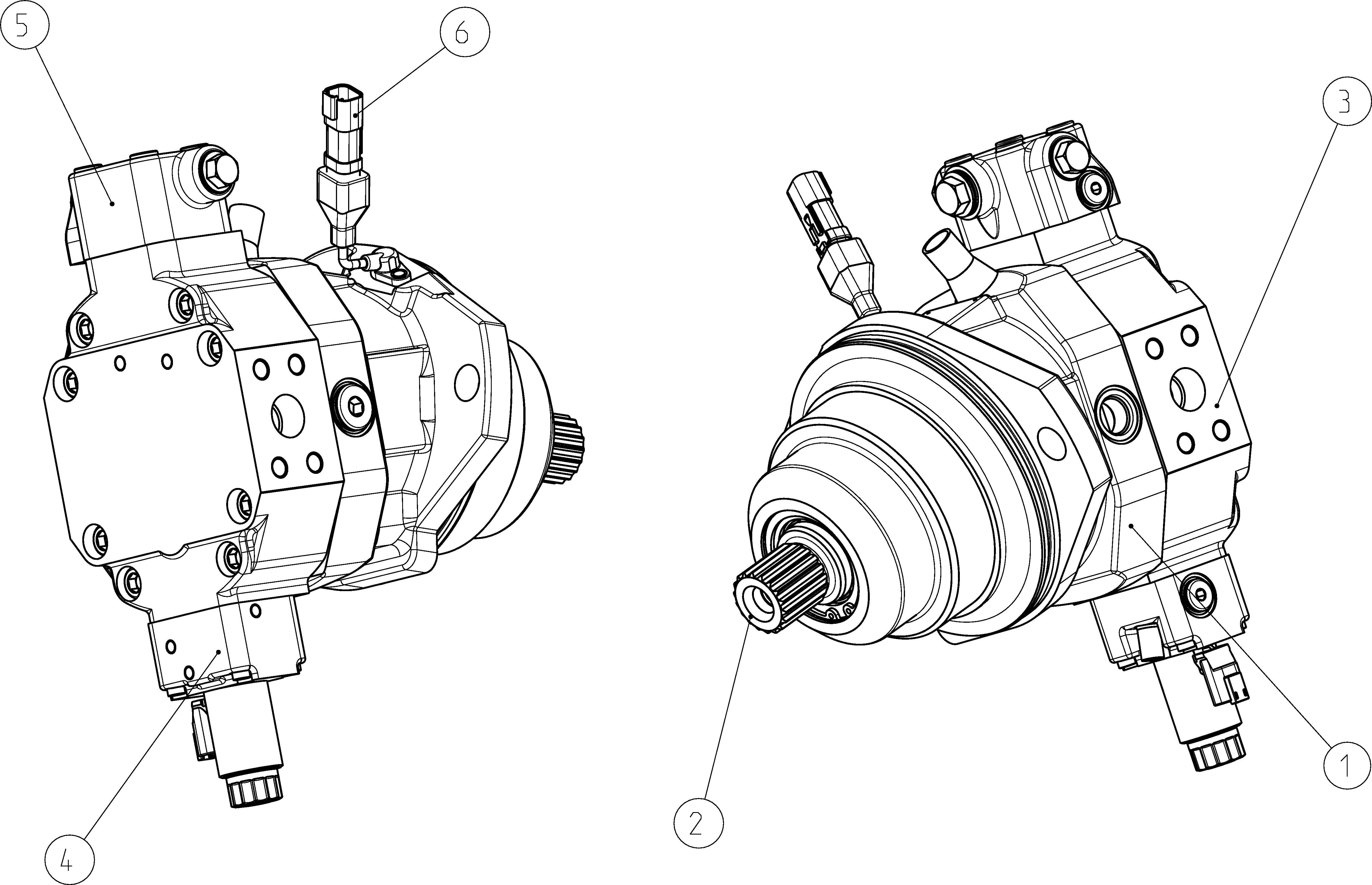 A6VE085EP200P000A/71MWV0Y2Z92CV-0 — Drawing