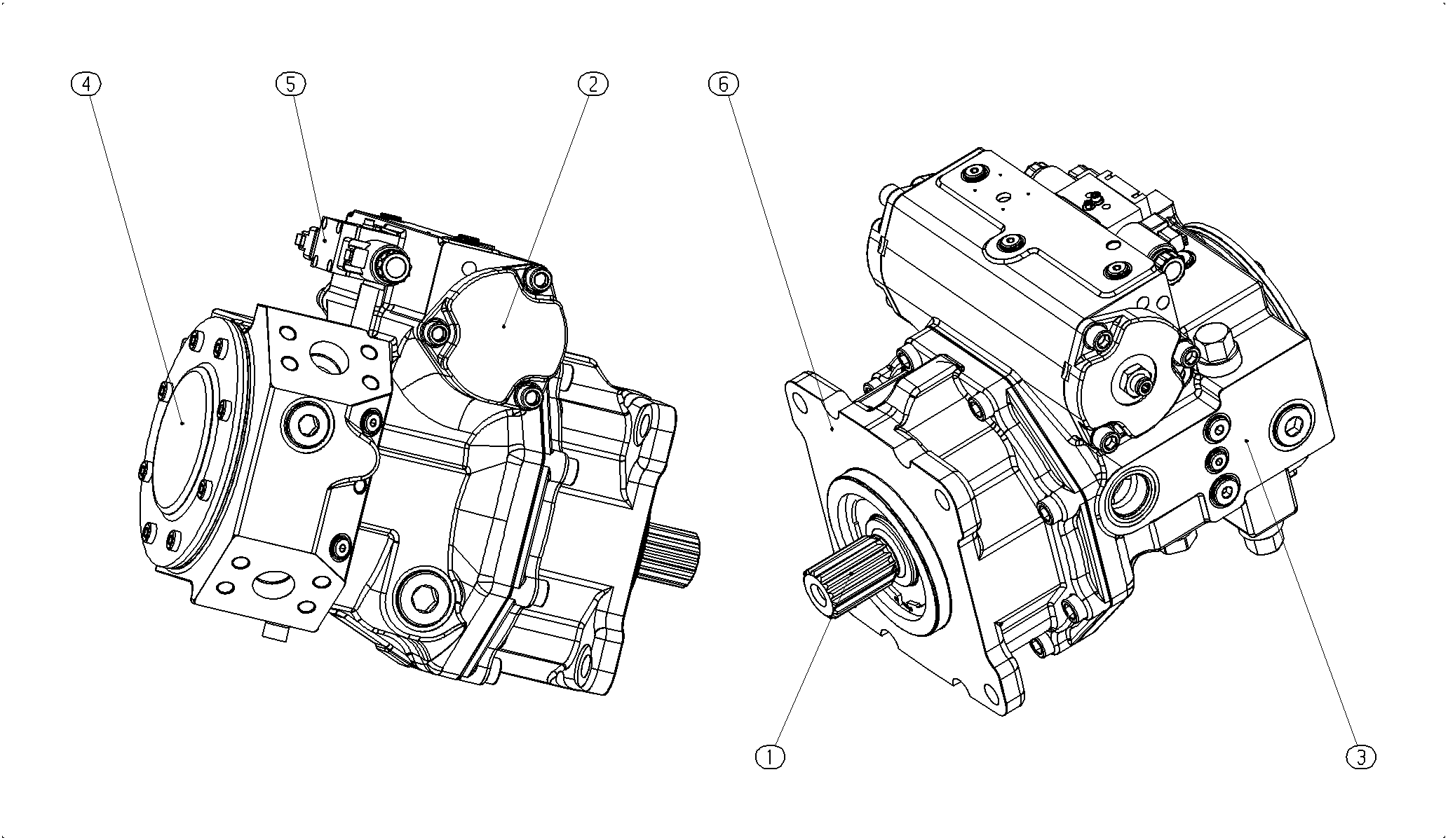 A4VG280EP20P000/40MRNE4T21F0000AS00-0 — Drawing
