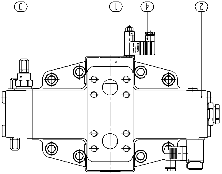 V A6V M 1000 EP2D /63-V010E — Drawing