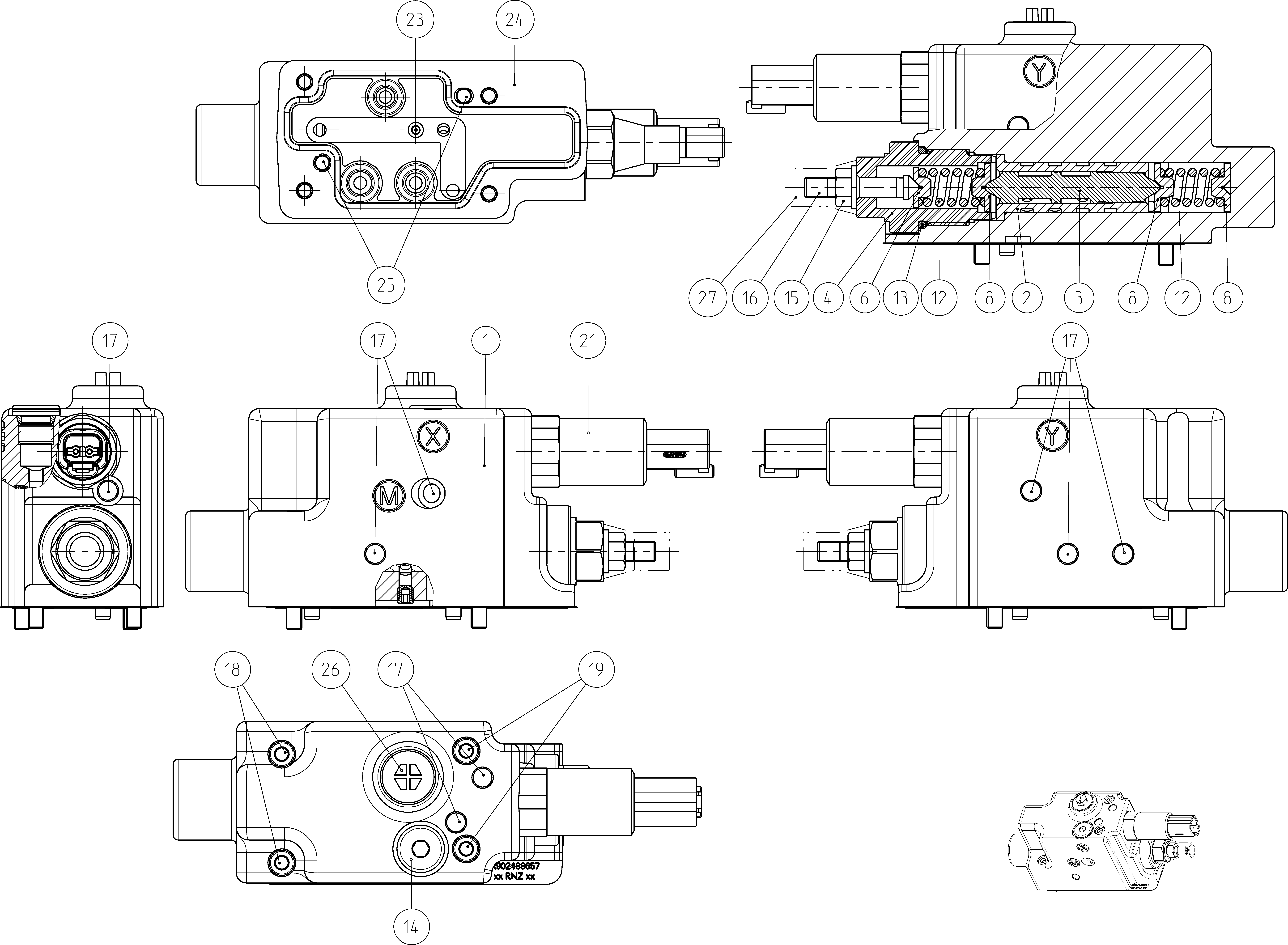CONTROL VALVE — Drawing