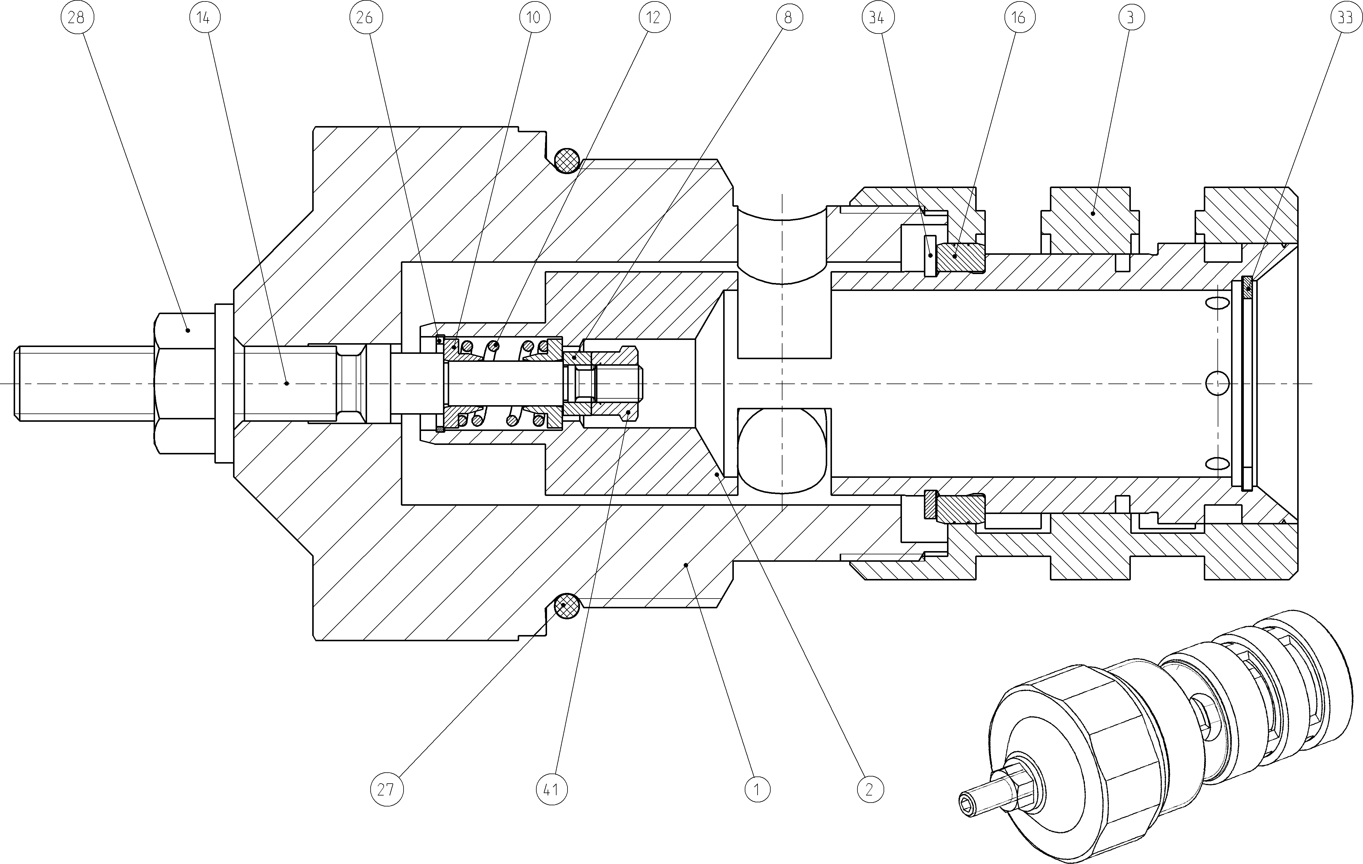 CONTROL CARTRIDGE — Drawing