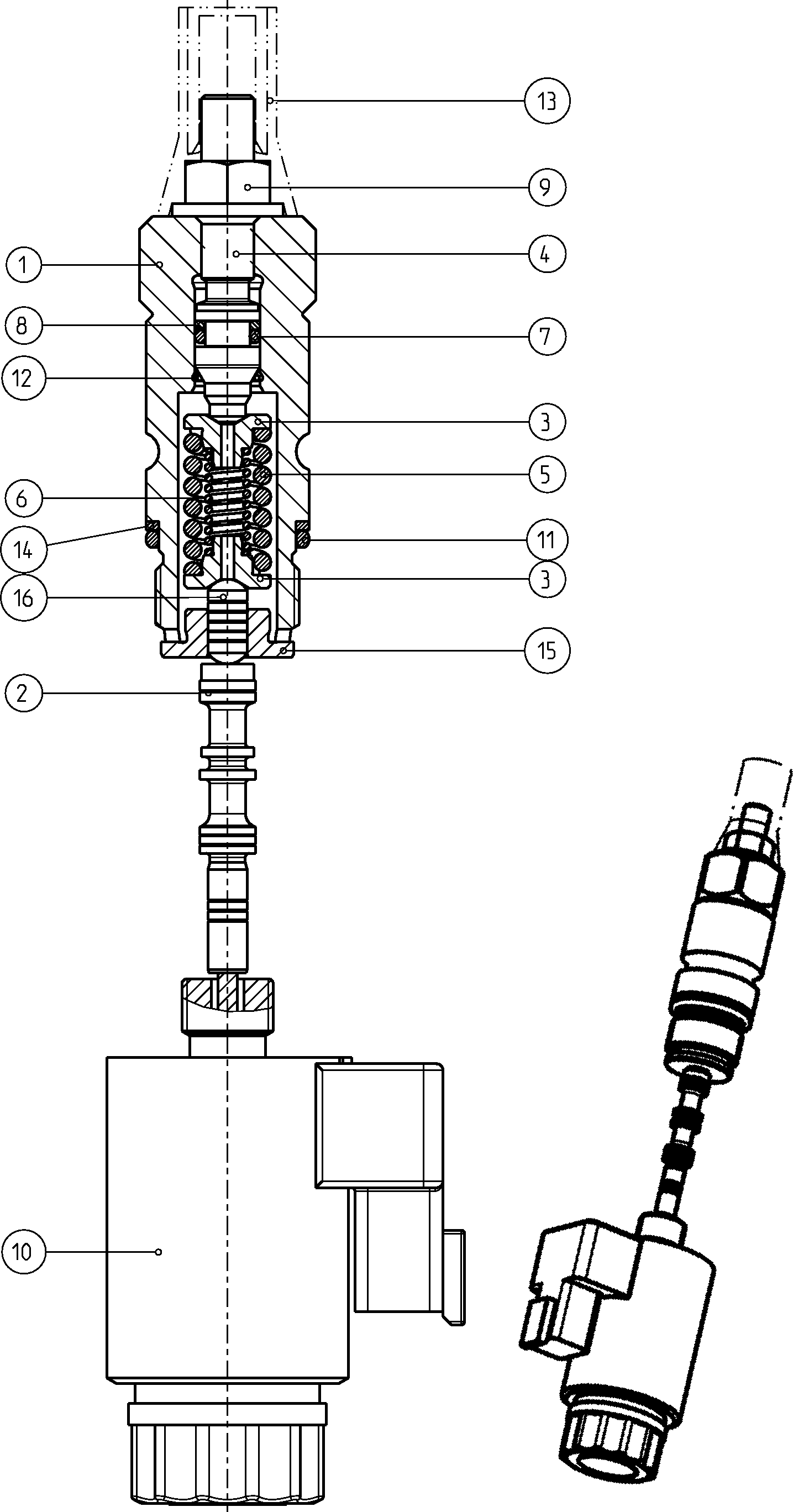 CONTROL ELEMENT — Drawing