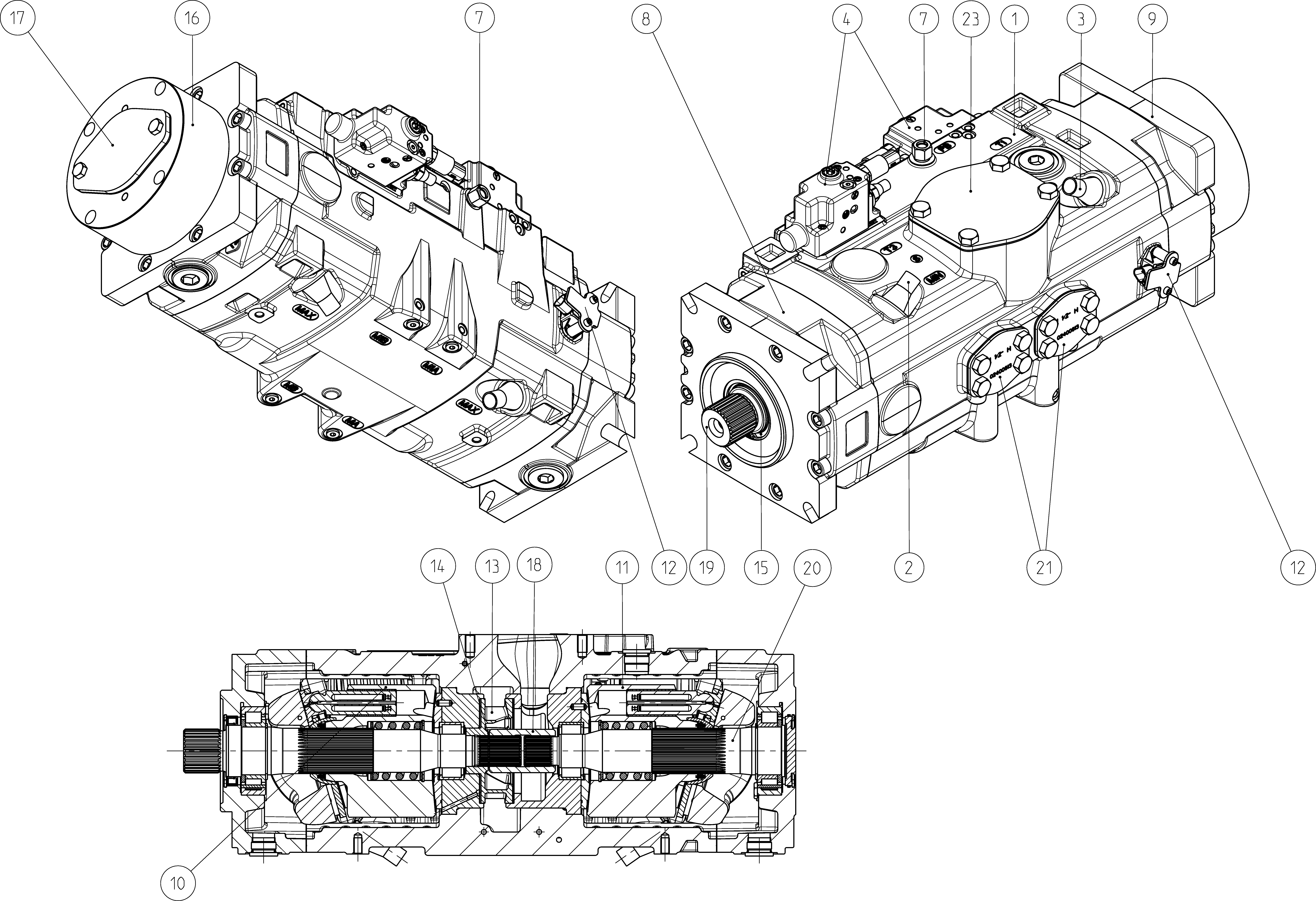 LA28VLO280D21CPK/11CRVE4A4PB3S40-S — Drawing