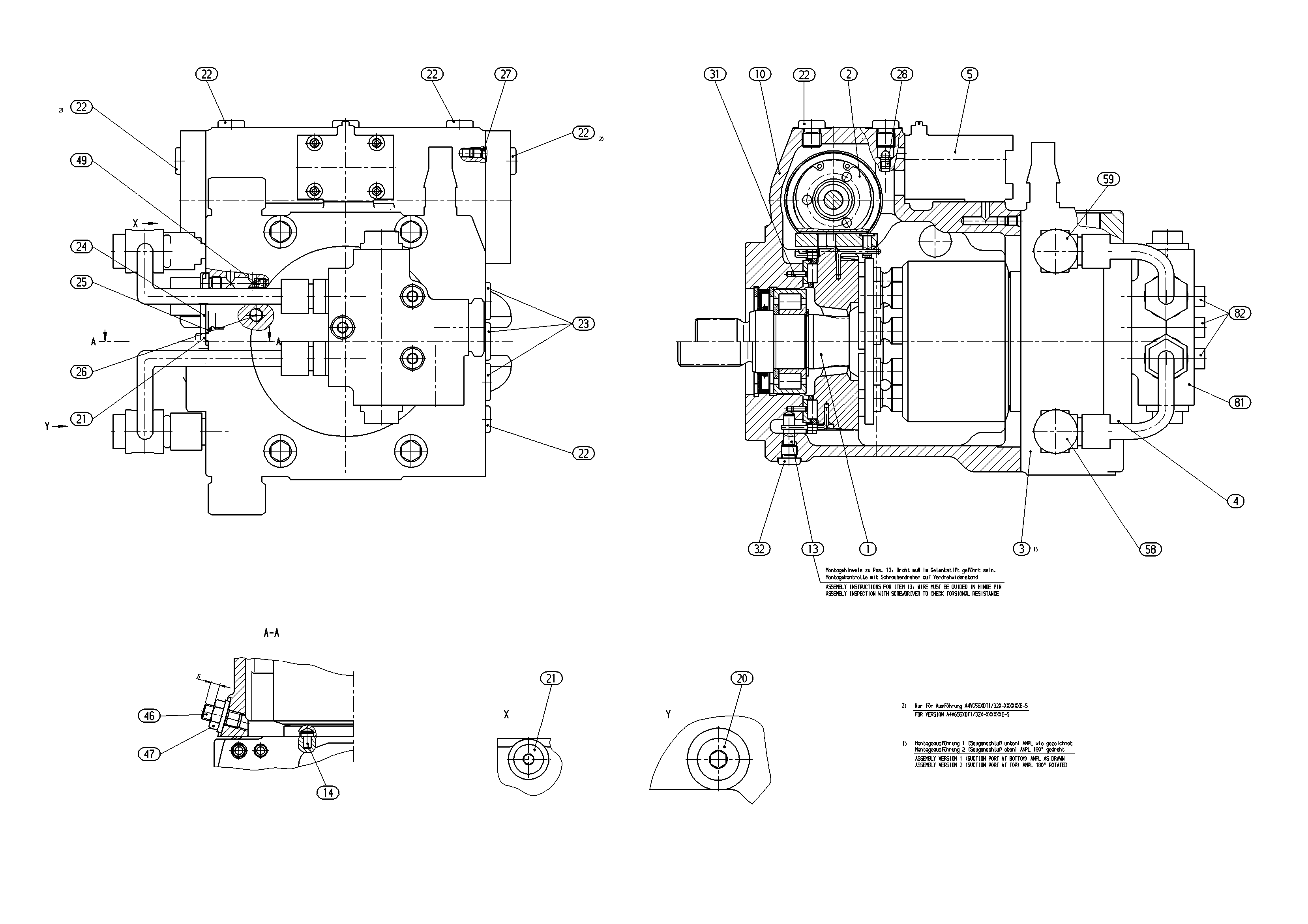 A4VG56HWDT1/32R-NZC02N003E-S — Drawing