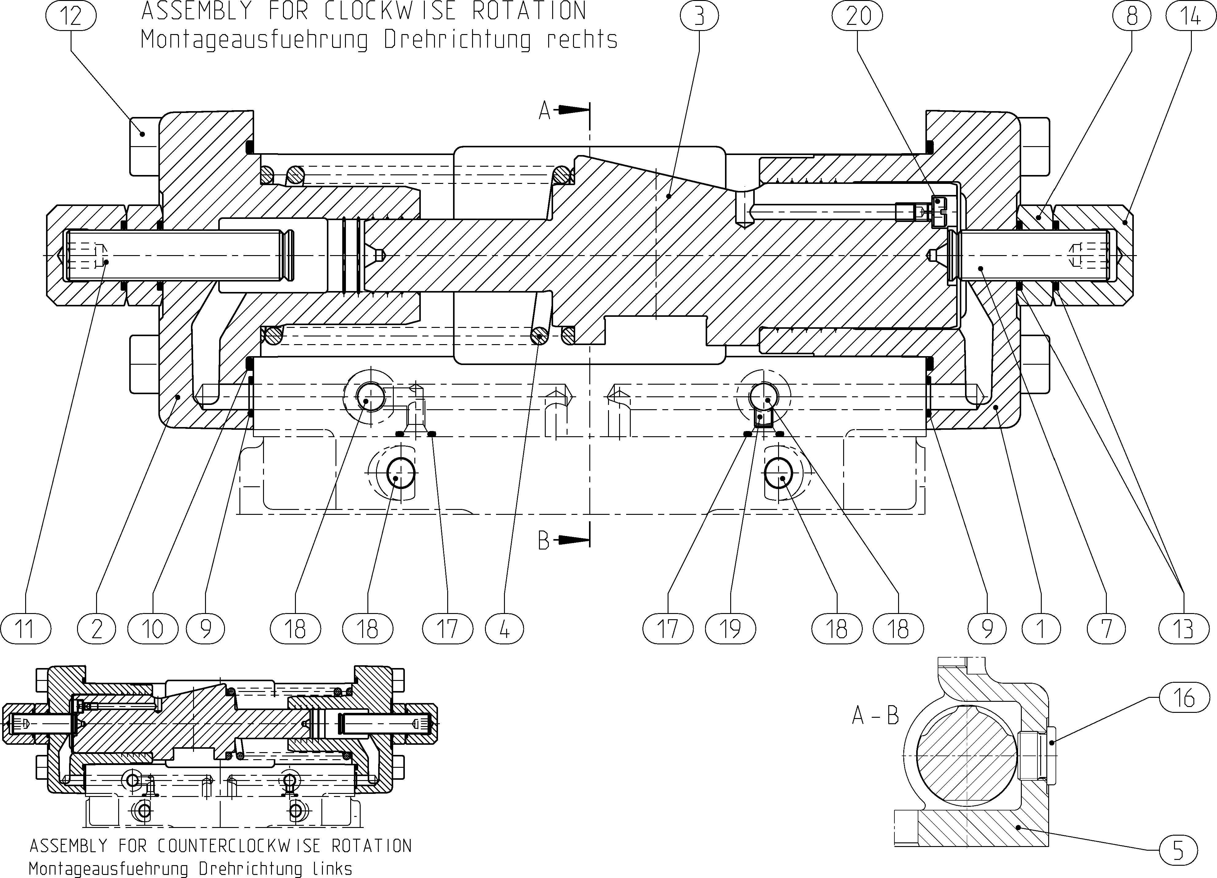 V A4VS 71 DR -SO806 — Drawing