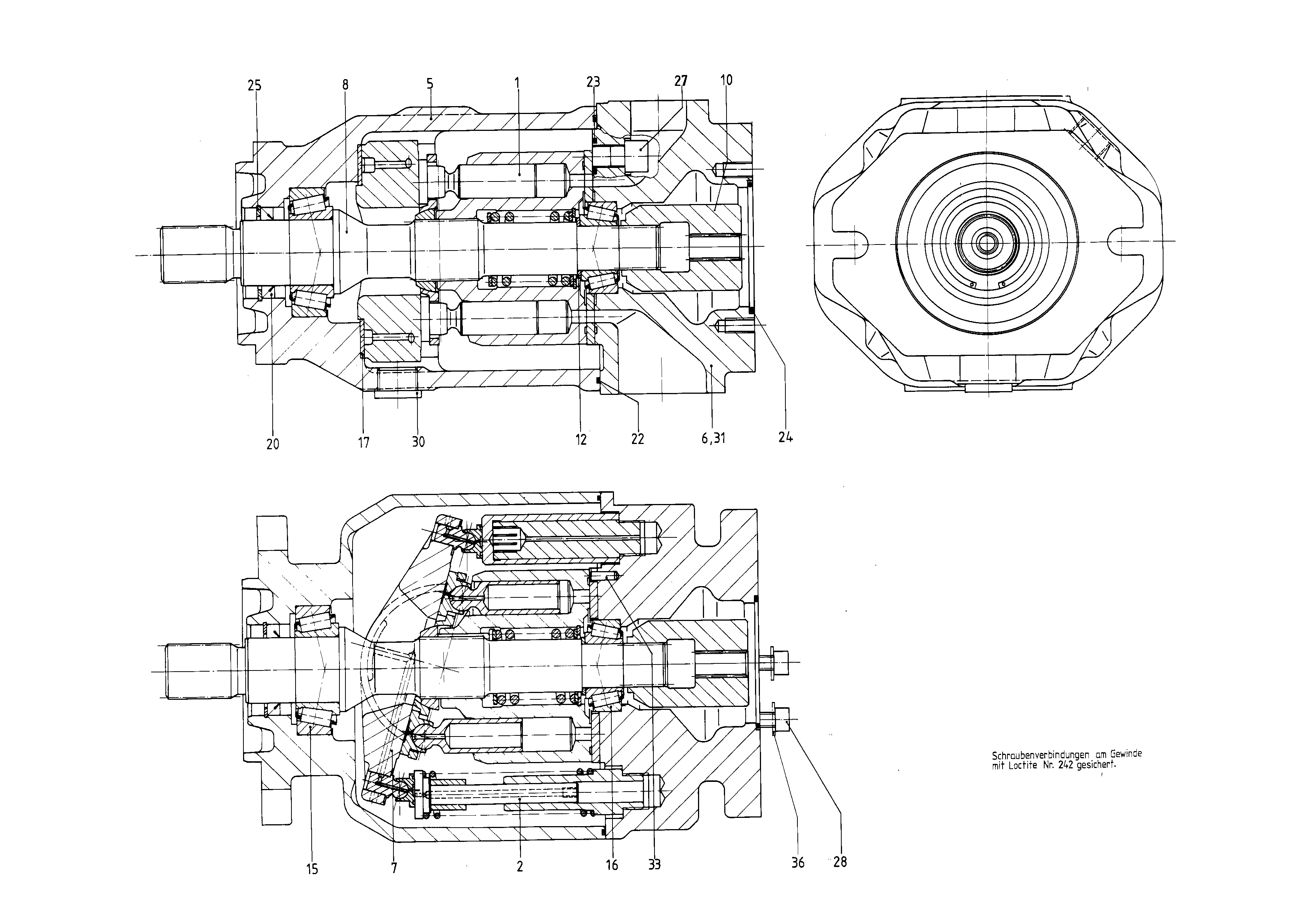 GA10VO100OV/31L-PUC62K01 — Drawing