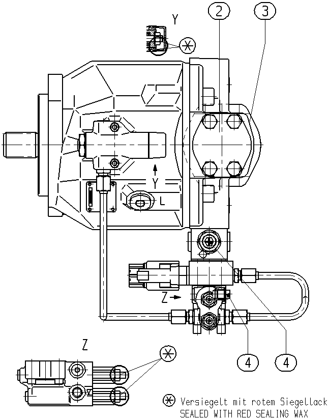 AP A10V O 74 DFLR/31R-VSC42N00P -S2704 — Drawing