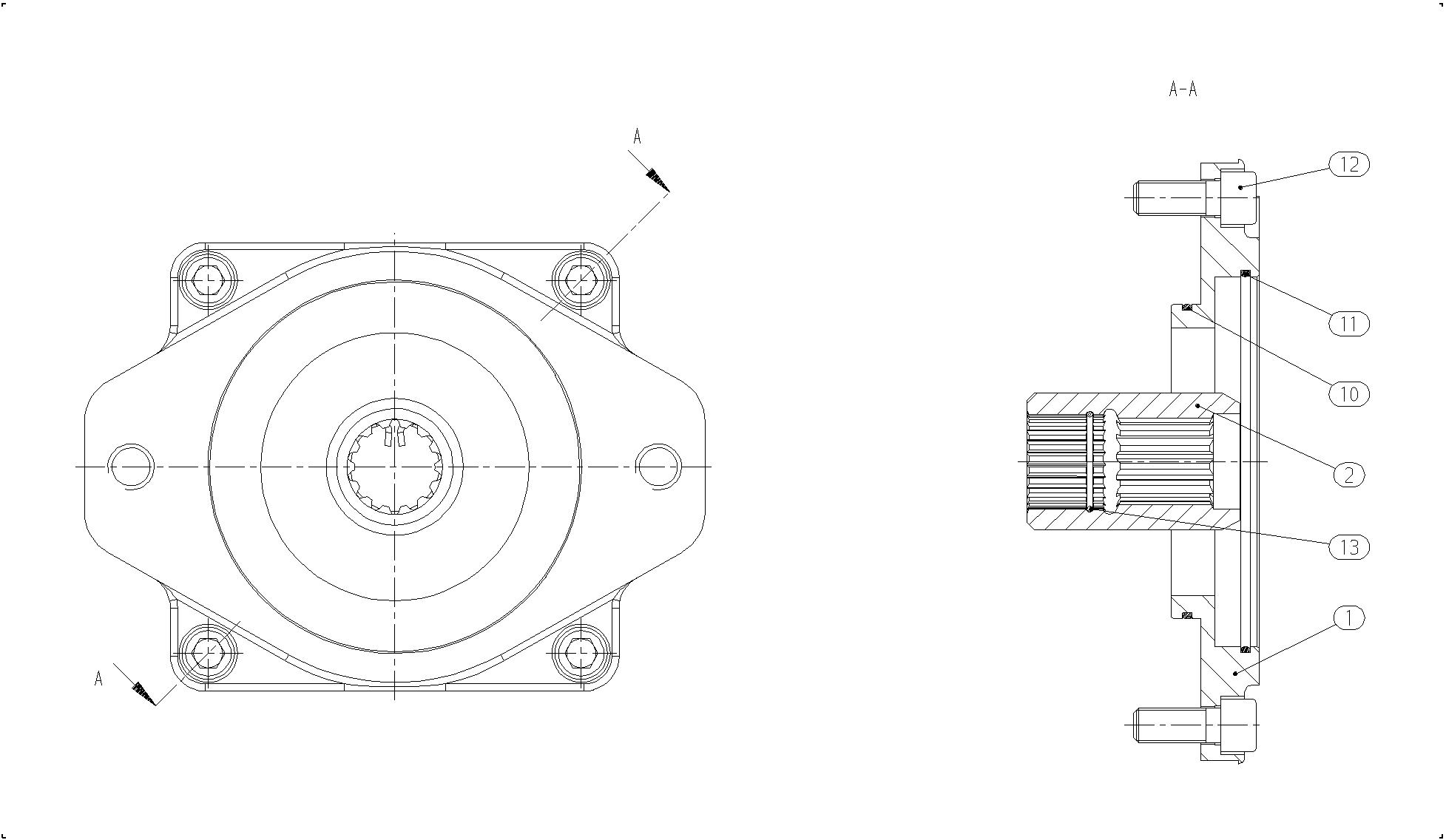 BELL HOUSING — Drawing