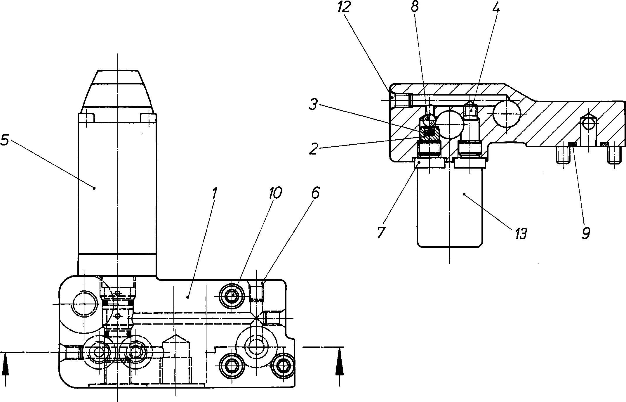 UNLOADING VALVE — Drawing
