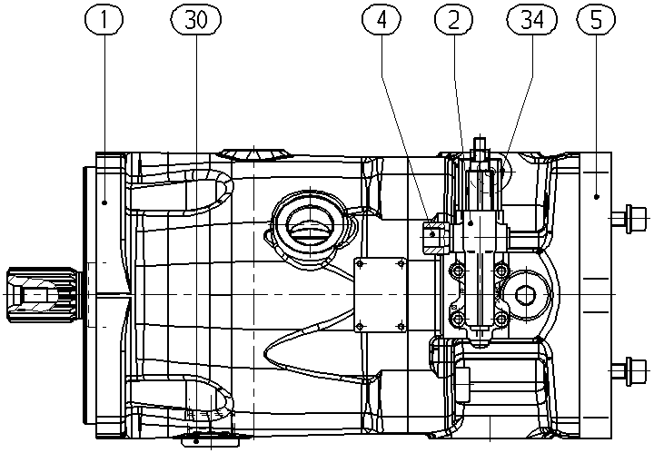A A10VSO100 DRF/32R-VPB22UB9 — Drawing