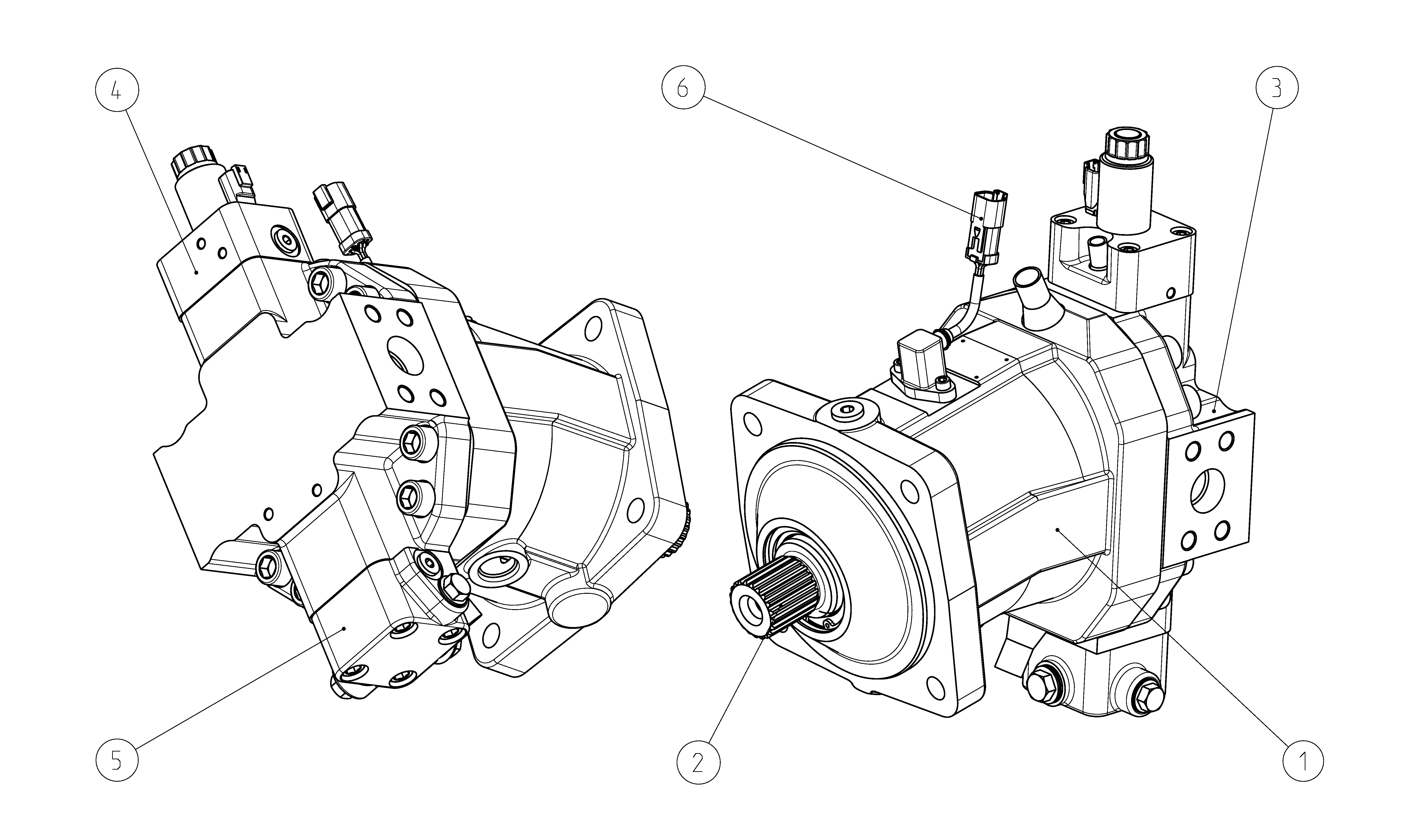 A6VM140EP2/63W-VZB027HPB-S — Drawing