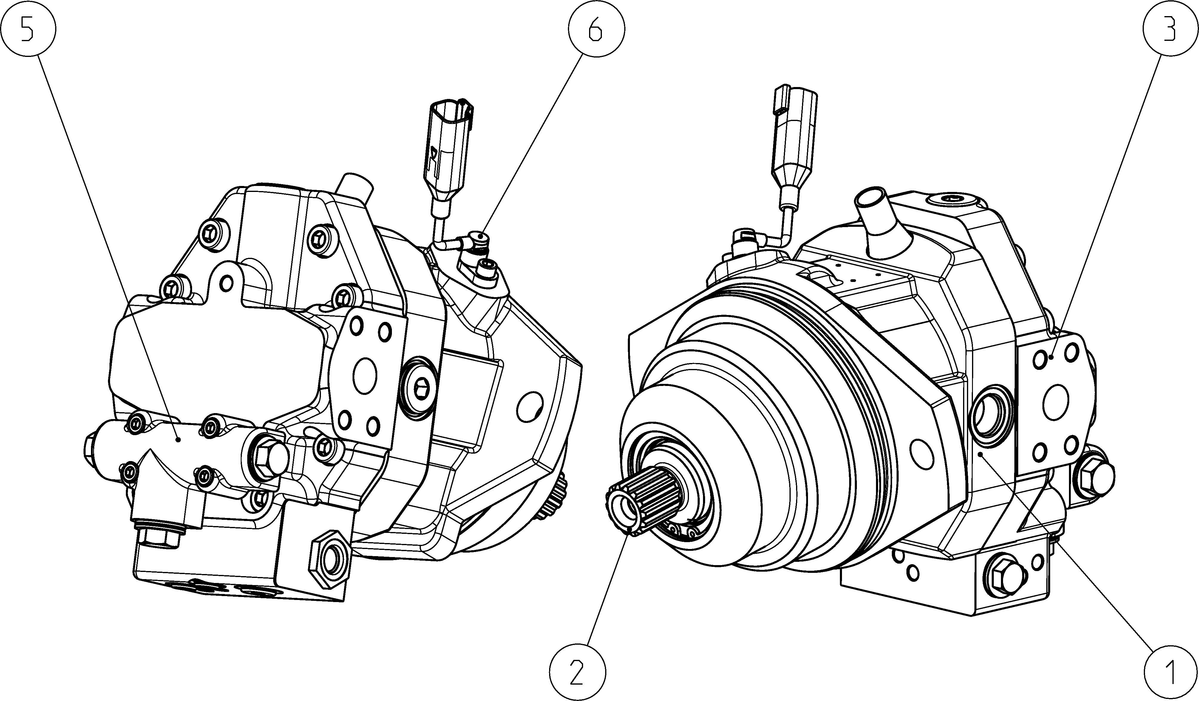 A6VE055HZ700000XB/65MWV0P2Z62BV-Y — Drawing