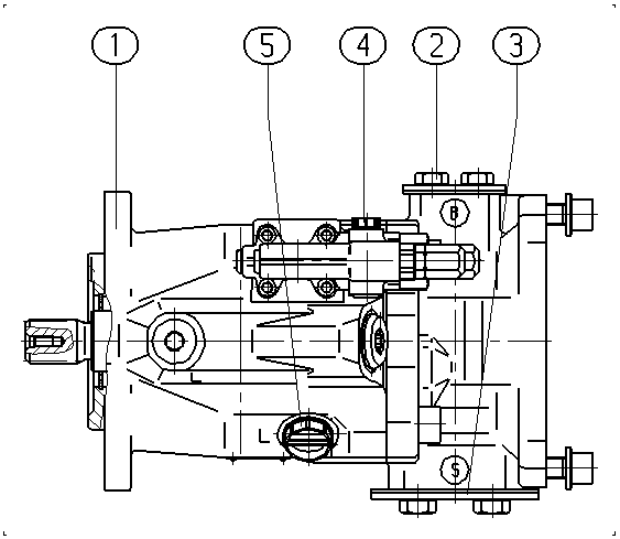 AL A10V O 60 DRG /52R-PUC12K04 — Drawing