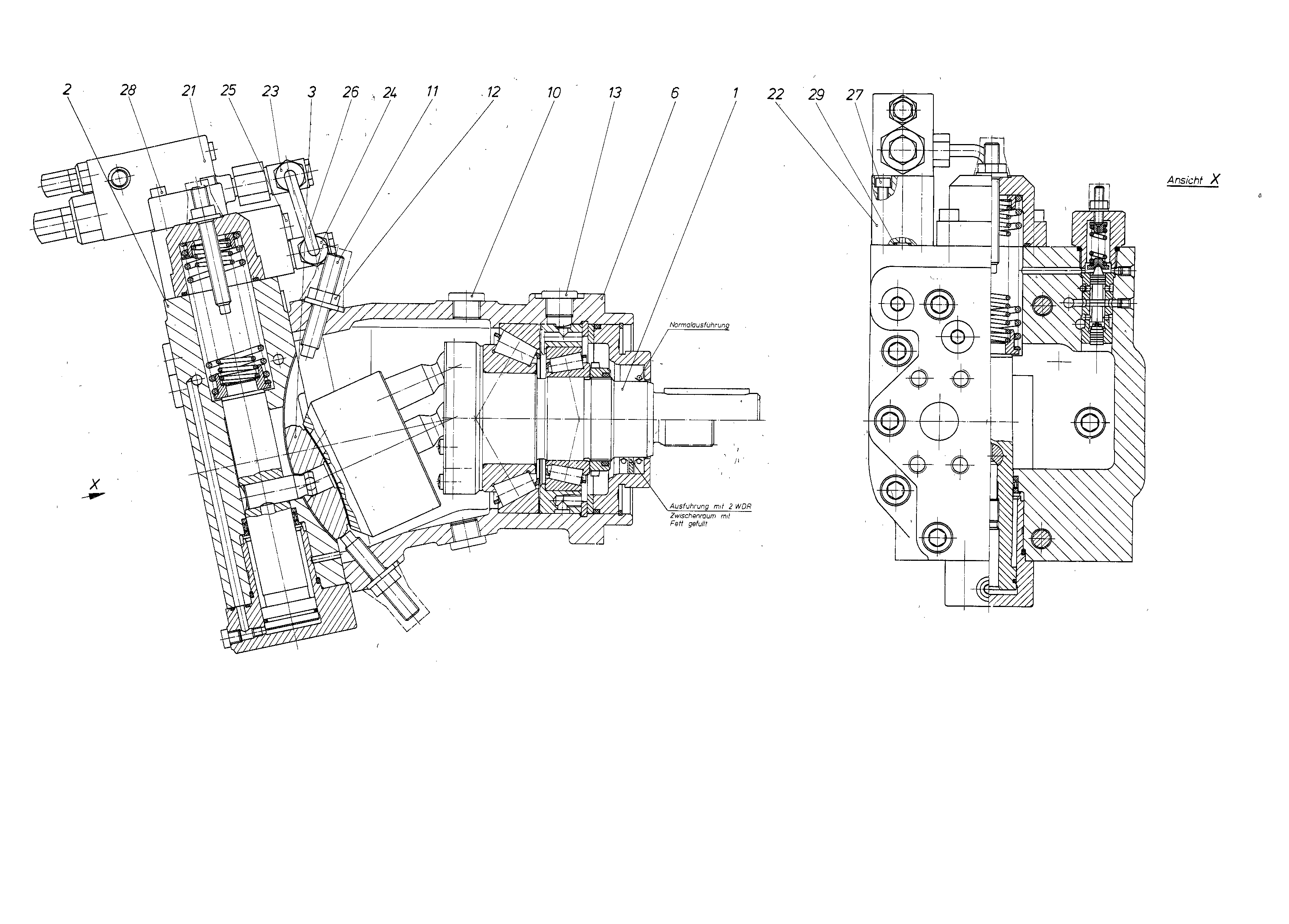 V-PUMPEA7VO107DFR/60L-433840*G* — Drawing