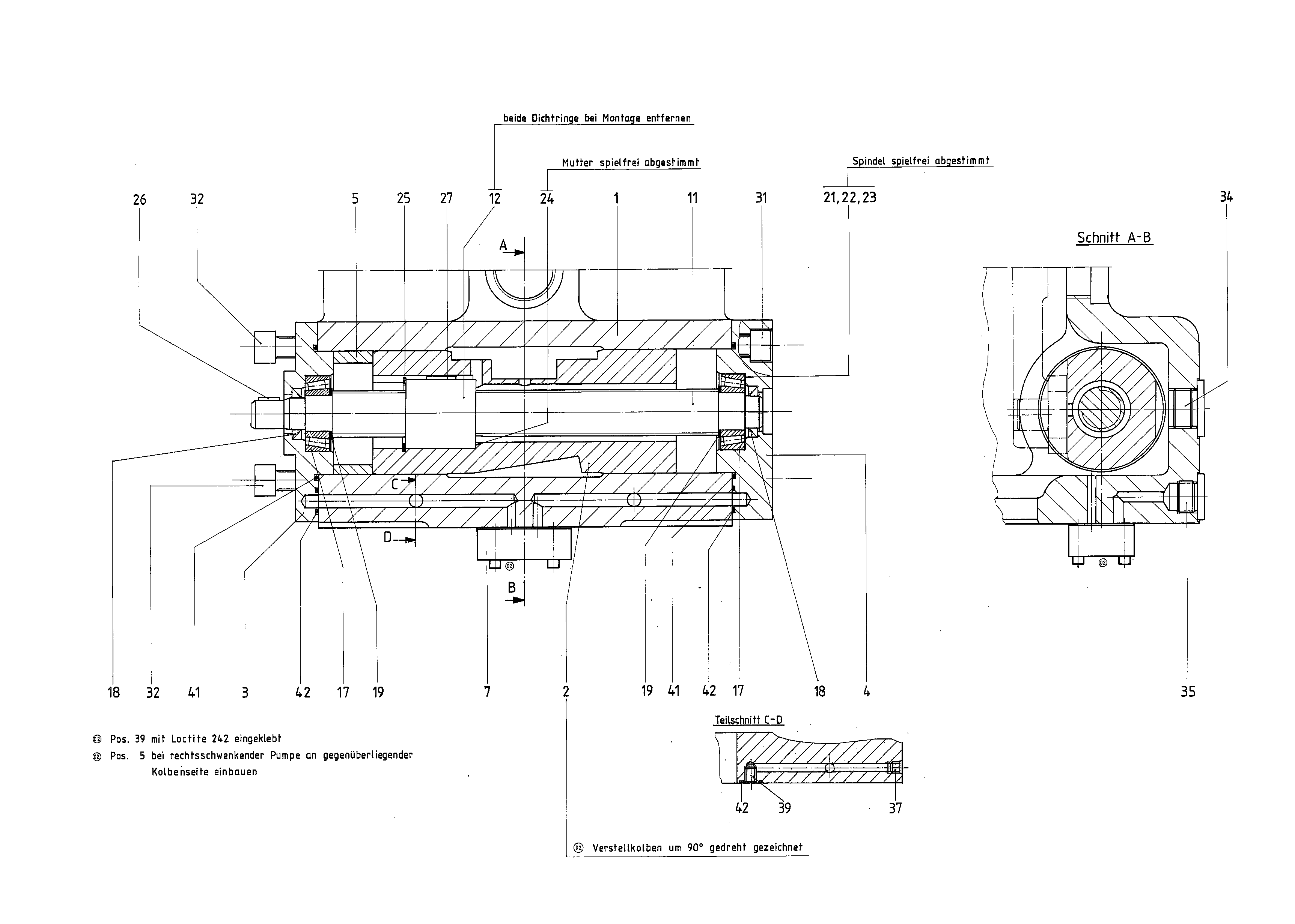 V A4VSO 250 EM — Drawing