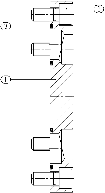 INTERMEDIATE PLATE — Drawing