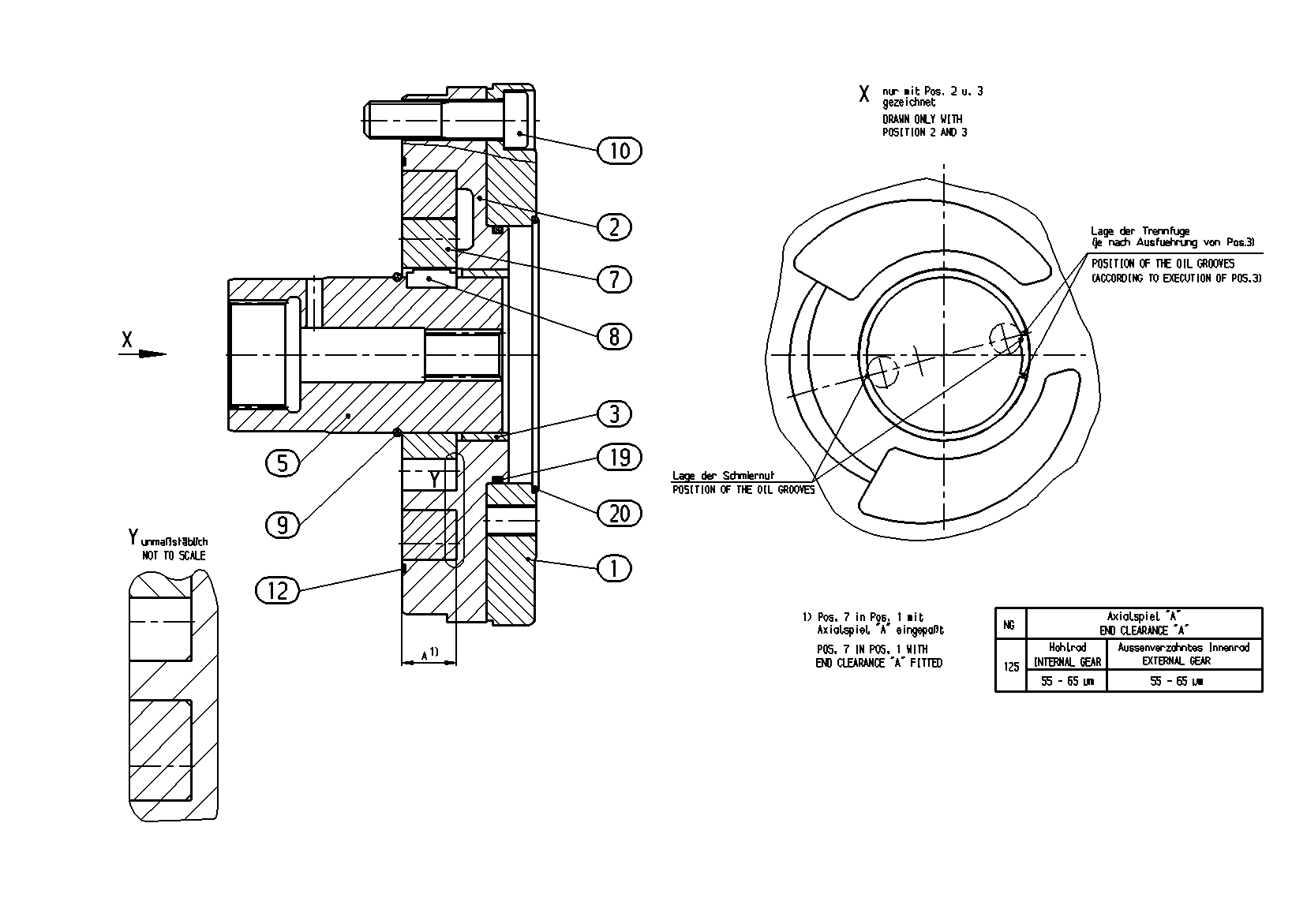 INTERNAL GEAR PUMP — Drawing