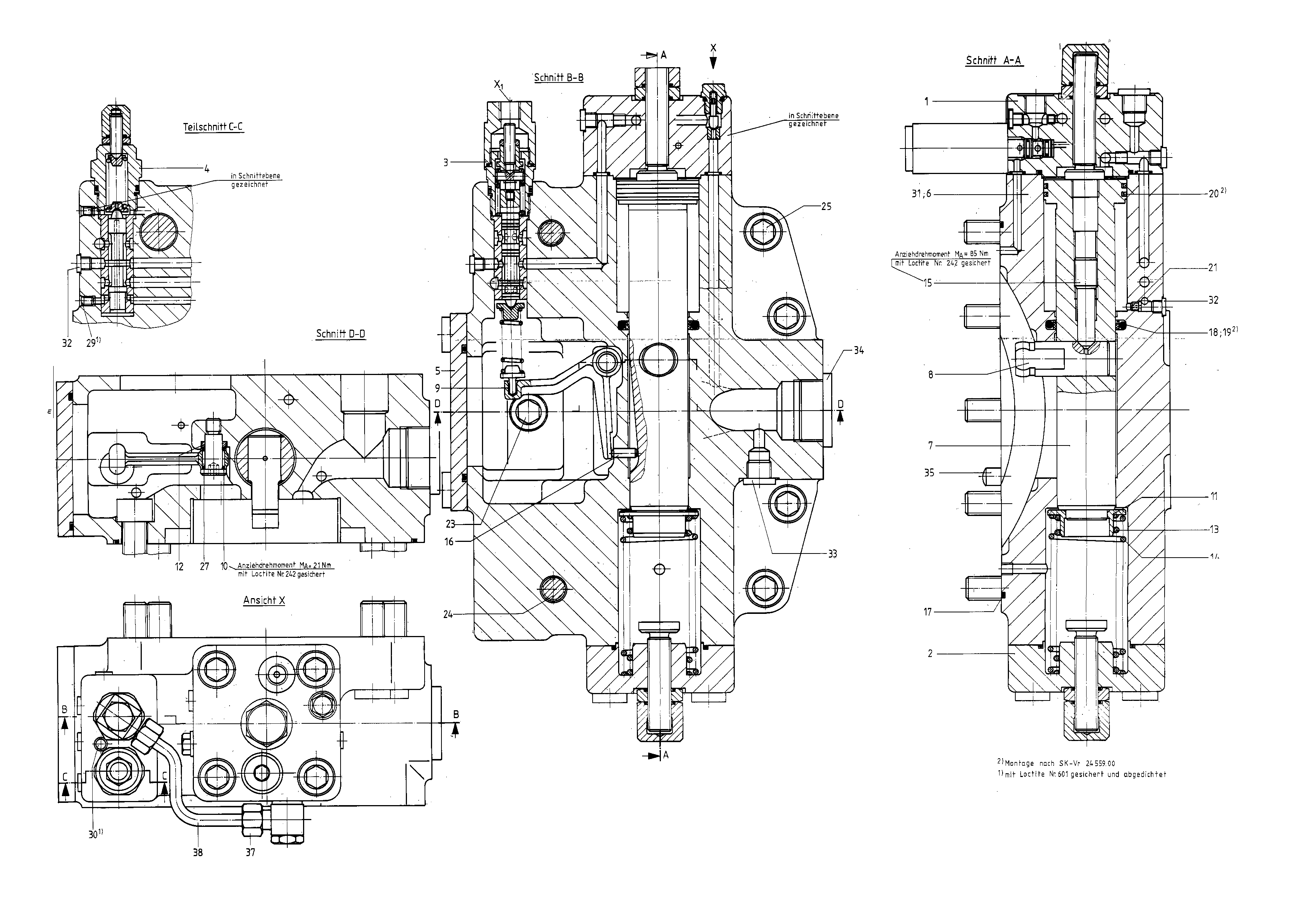 V A7V O 250 EPD /60L — Drawing