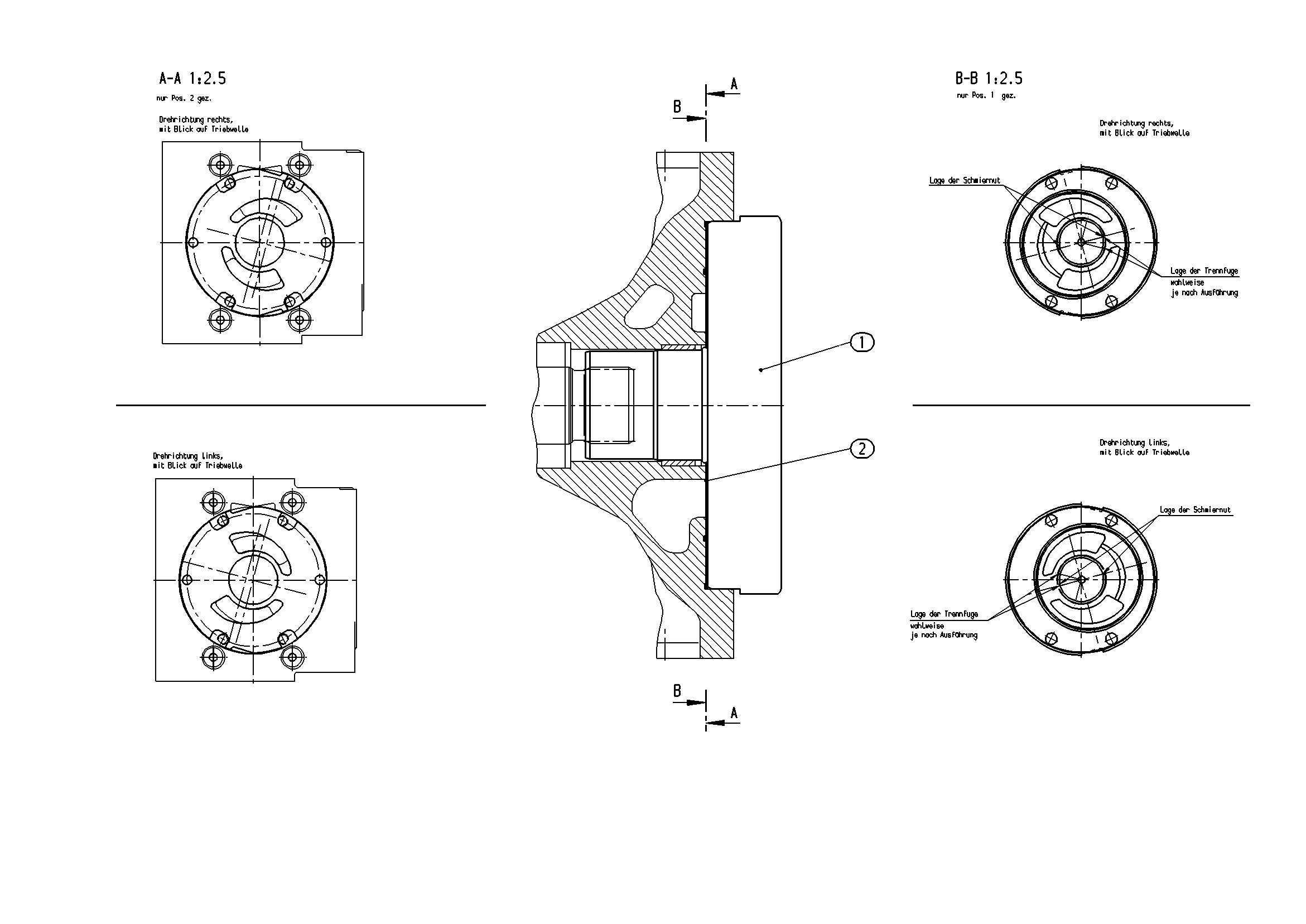 INTERNAL GEAR PUMP — Drawing