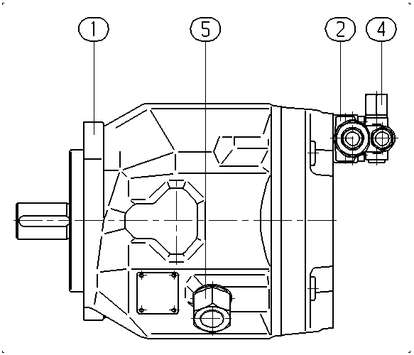A A10V O 71 DFR1/31L-PPC11N00 — Drawing