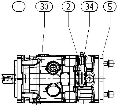 A A10VSO140 DRG /32R-VSD32U07 -S2879 — Drawing