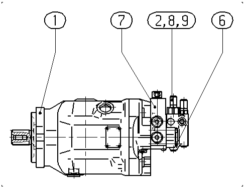 AH A10V O100 DFR1/31L-PSC11N00 -SO527 — Drawing