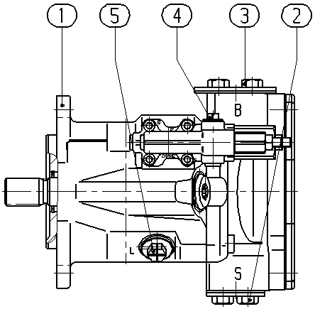 AL A10V O 28 DFR1/52L-VTC12K68 -S3023 — Drawing