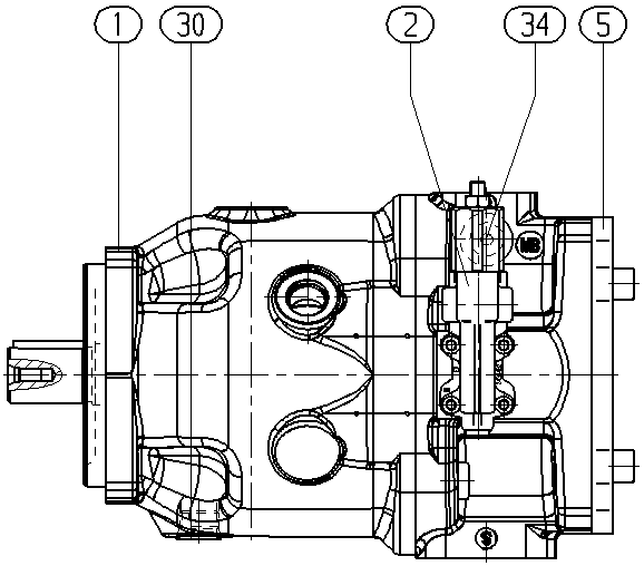 A A10VSO140 DR /32R-VSD72U99 — Drawing
