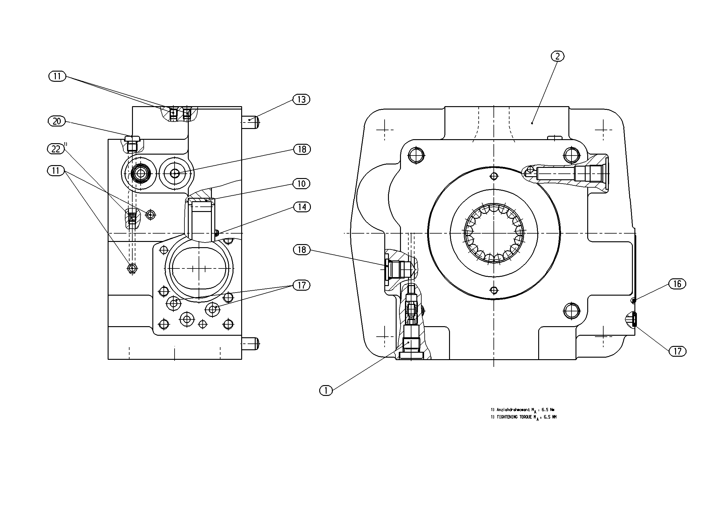 CONNECTION PLATE, RL — Drawing