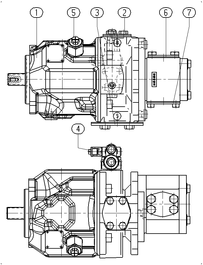AL A10V O 45 DFR1/31L-PWC12L30 -SO413 — Drawing