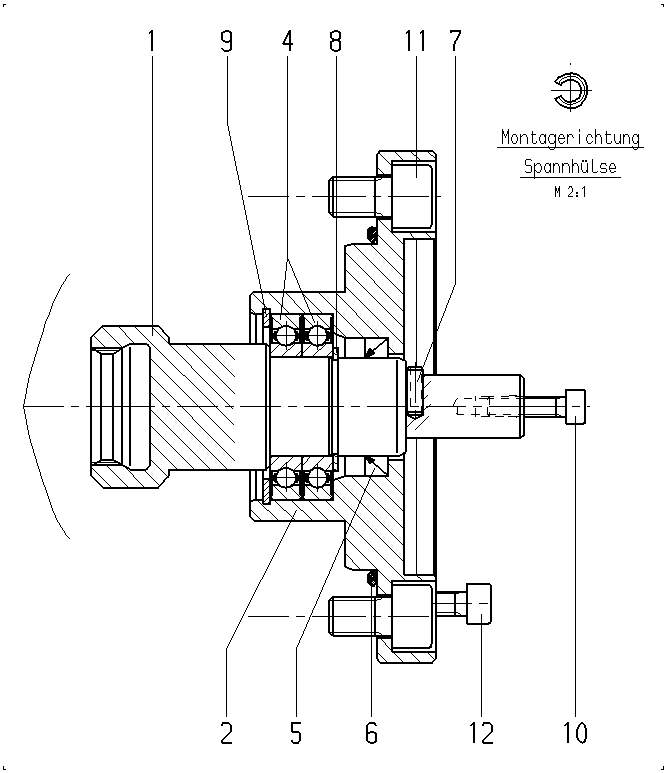 TACHOMETER DRIVE SHAFT — Drawing